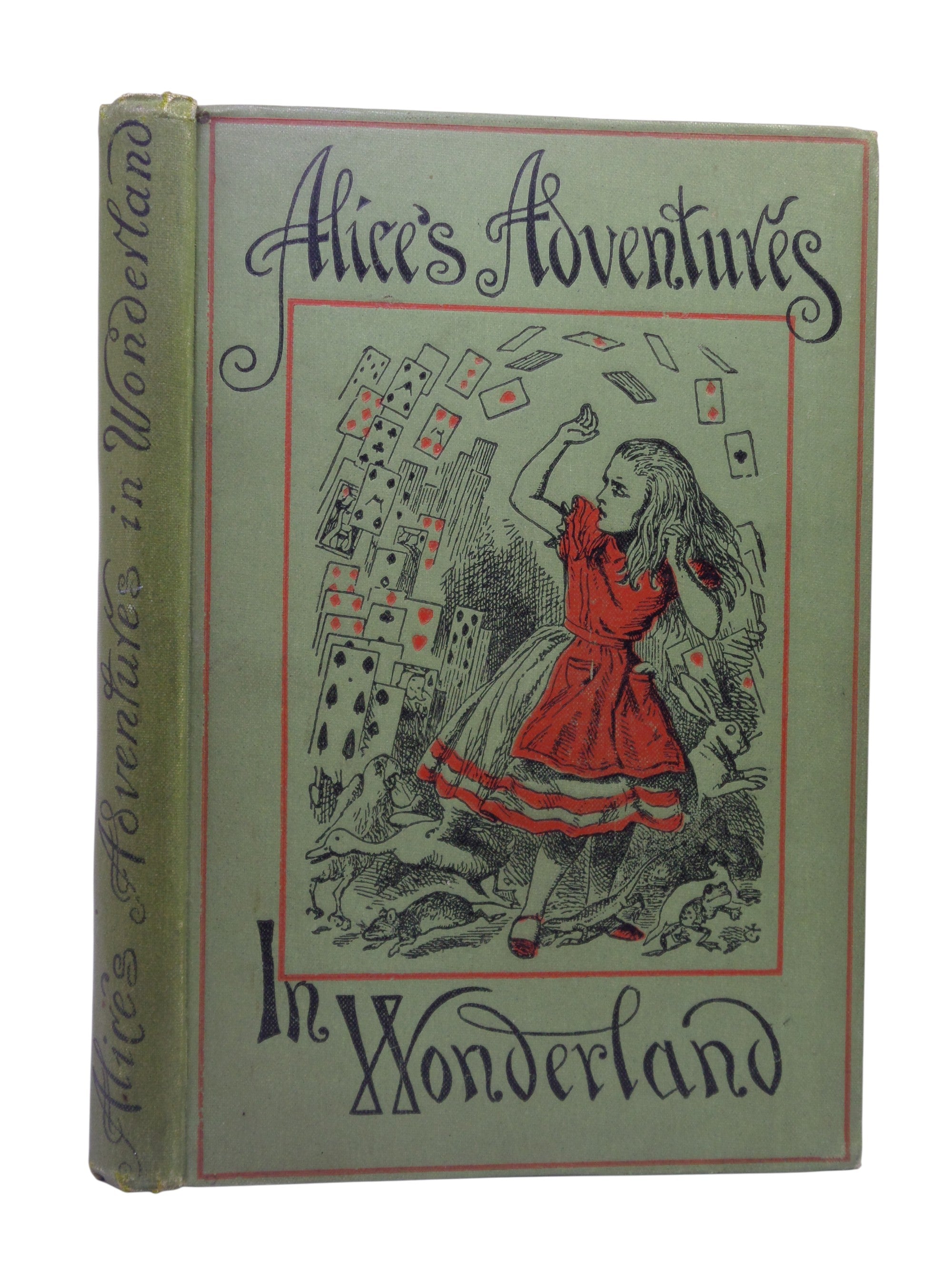 ALICE'S ADVENTURES IN WONDERLAND BY LEWIS CARROLL 1898 PEOPLE'S EDITION