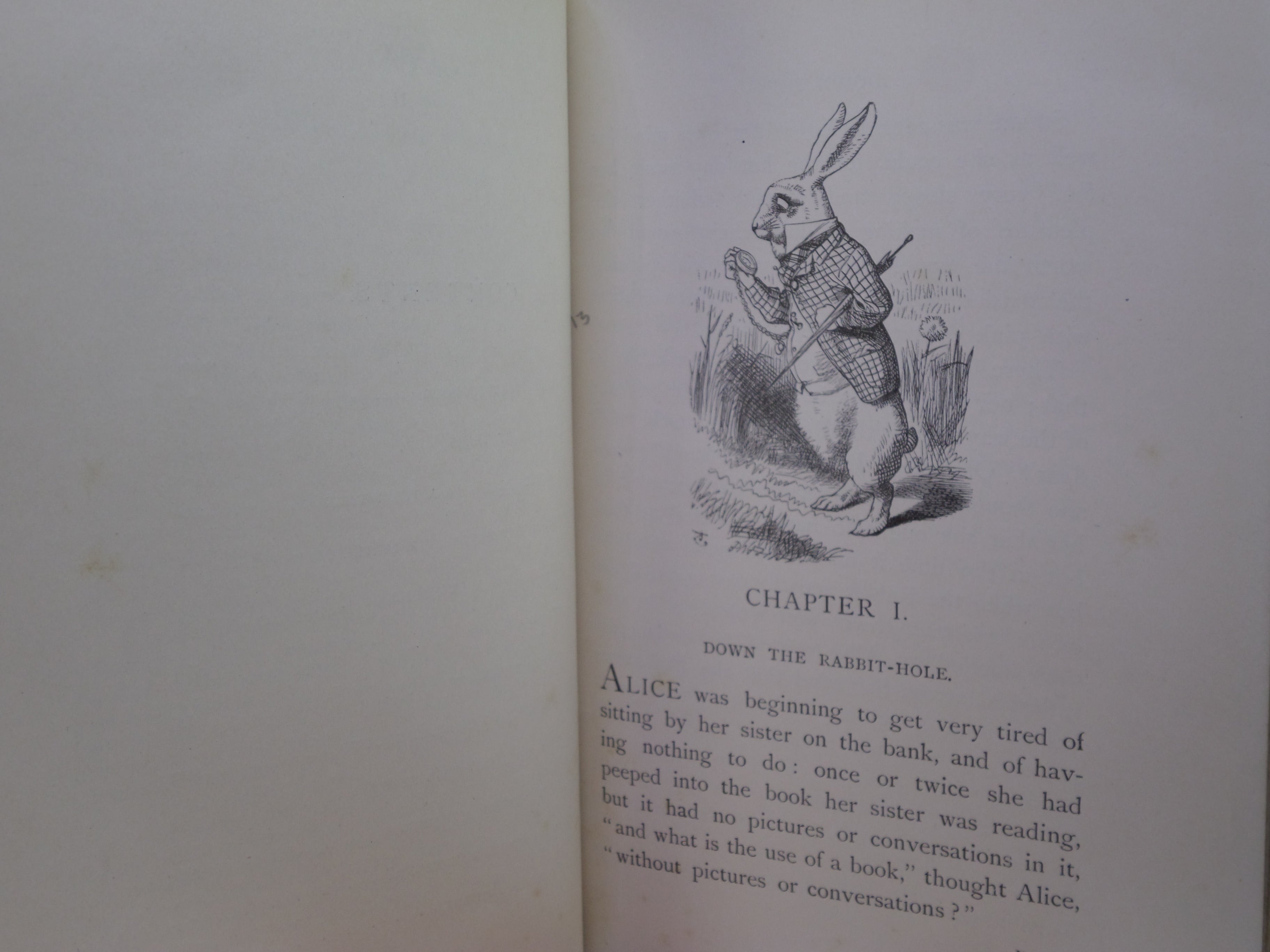 ALICE'S ADVENTURES IN WONDERLAND BY LEWIS CARROLL 1898 PEOPLE'S EDITION
