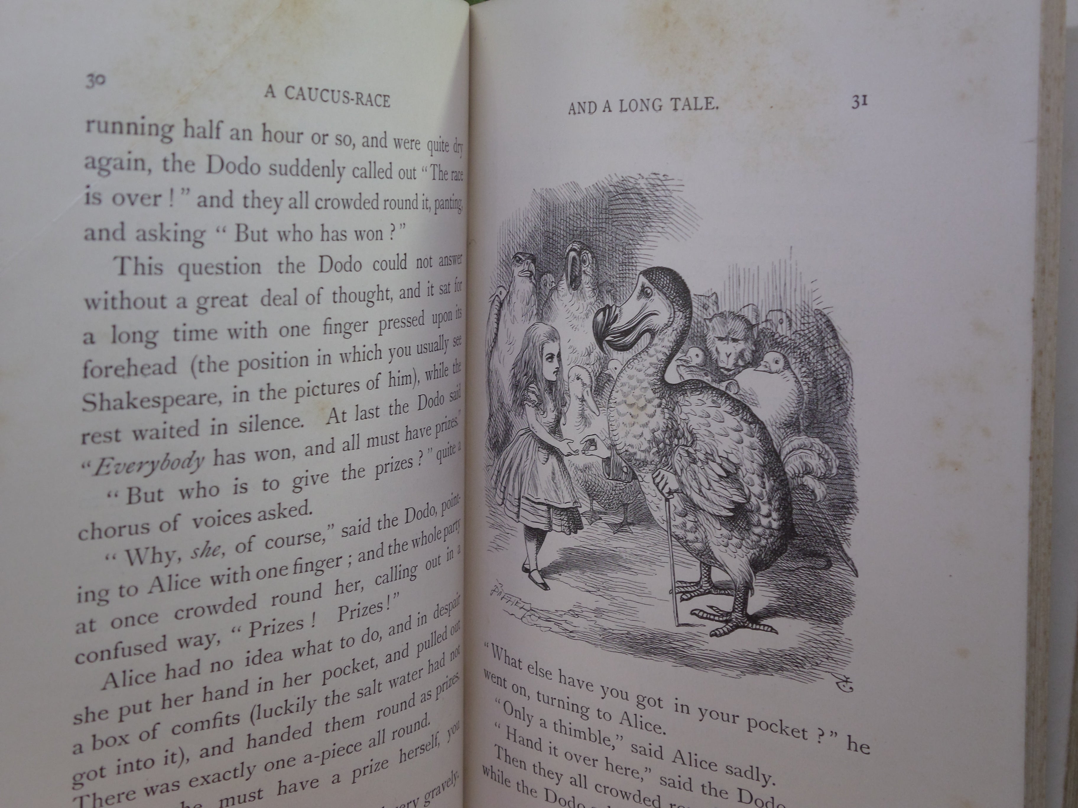 ALICE'S ADVENTURES IN WONDERLAND BY LEWIS CARROLL 1898 PEOPLE'S EDITION