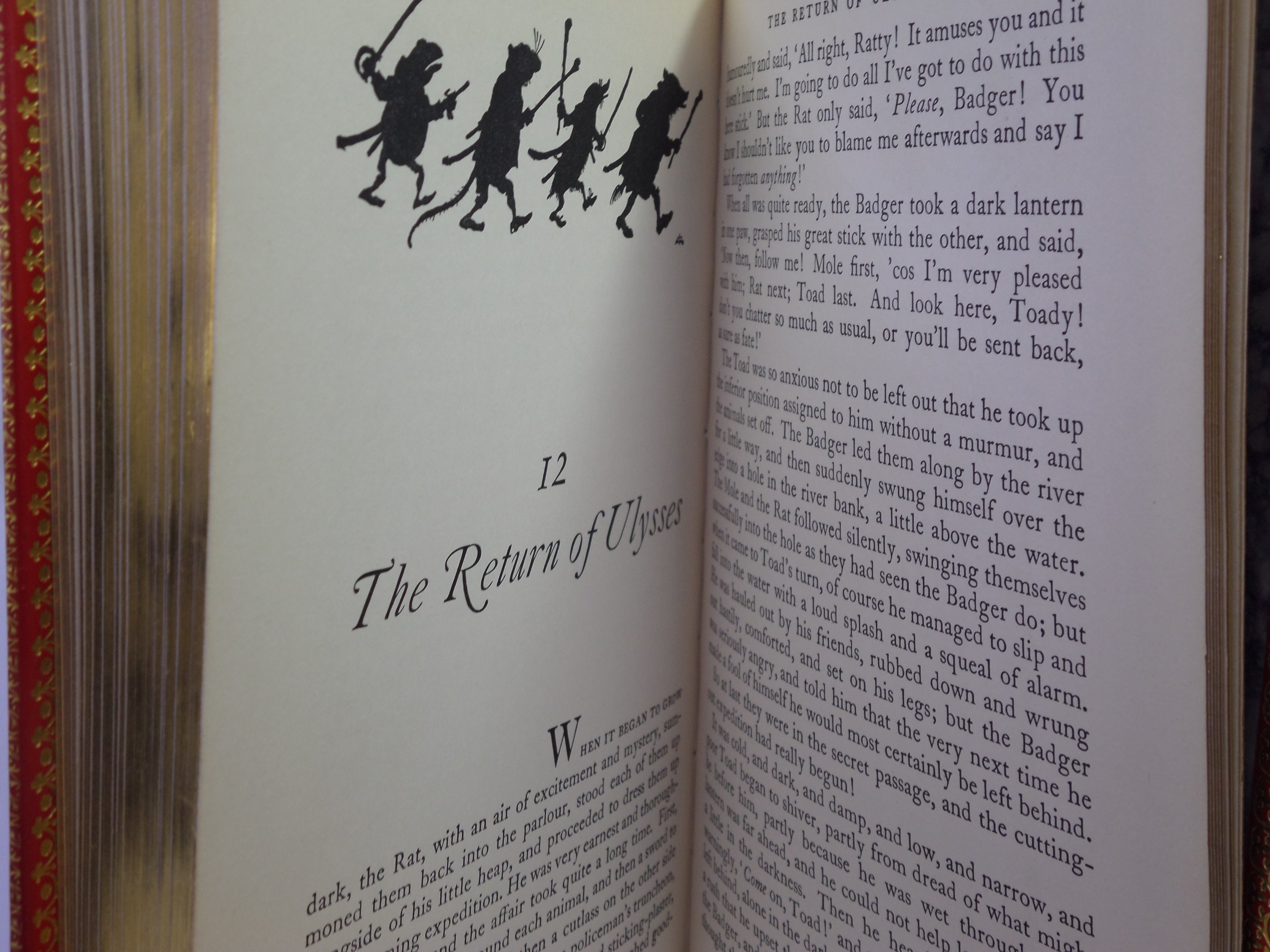 THE WIND IN THE WILLOWS BY KENNETH GRAHAME 1960 ARTHUR RACKHAM ILLUSTRATIONS