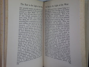 THE EAST IN THE LIGHT OF THE WEST BY RUDOLF STEINER 1922 FIRST EDITION