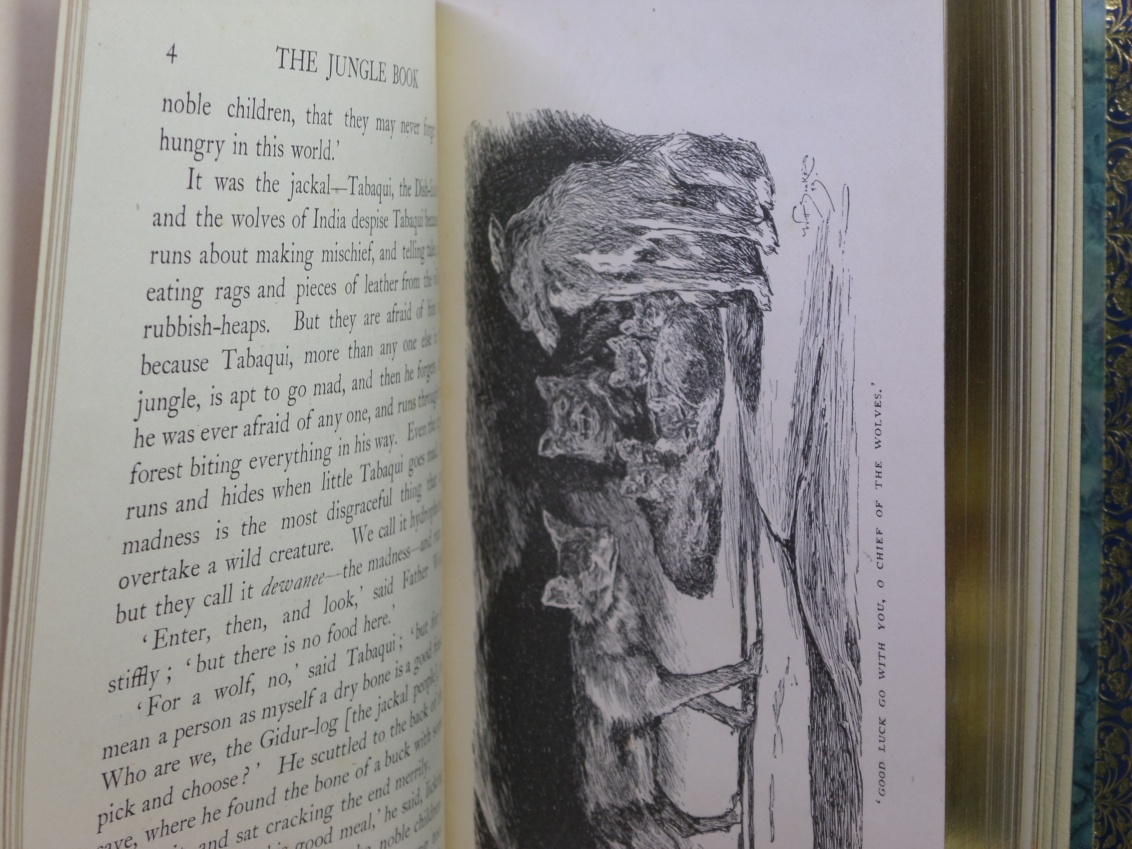 THE JUNGLE BOOK BY RUDYARD KIPLING 1897 BAYNTUN RIVIERE BINDING