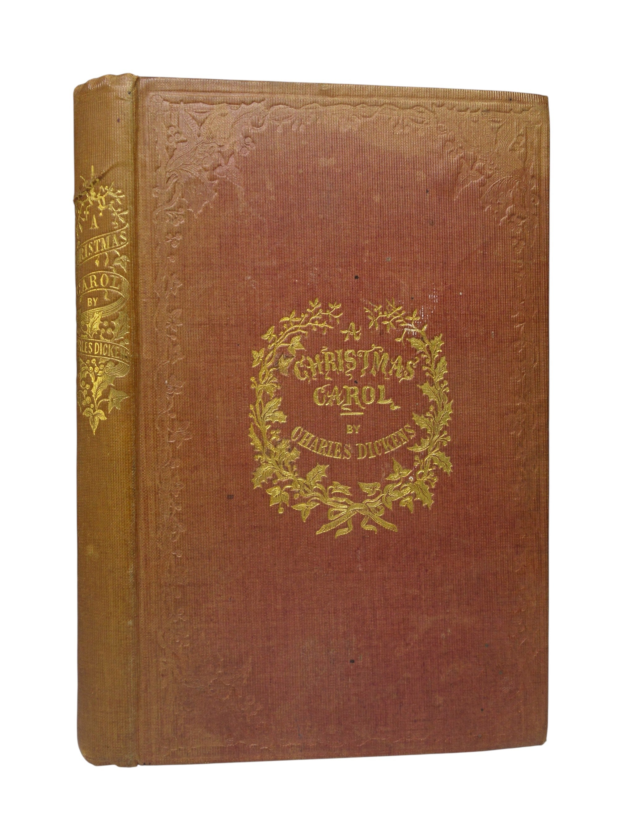A CHRISTMAS CAROL BY CHARLES DICKENS 1843 SECOND EDITION