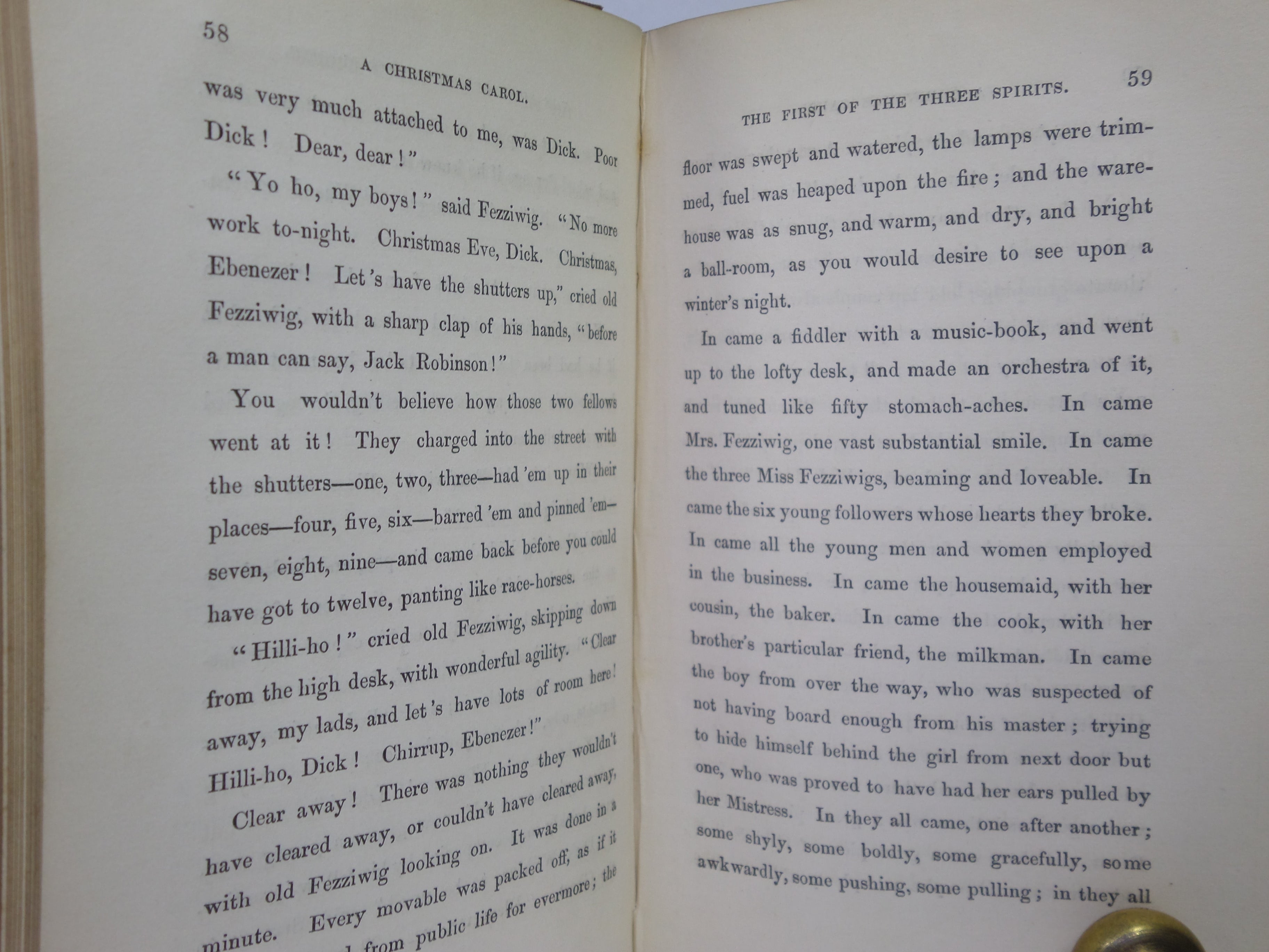 A CHRISTMAS CAROL BY CHARLES DICKENS 1843 SECOND EDITION