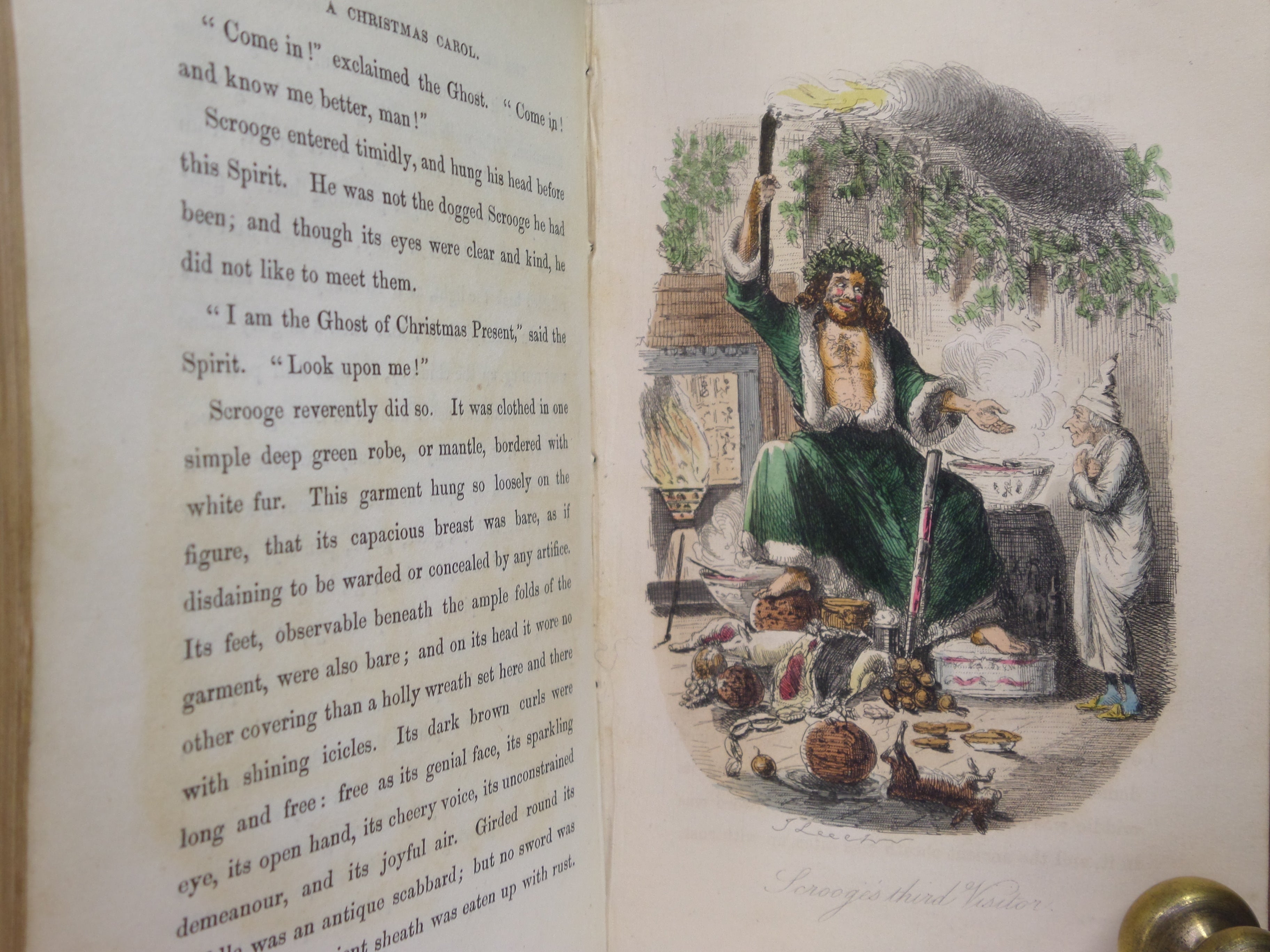 A CHRISTMAS CAROL BY CHARLES DICKENS 1843 SECOND EDITION