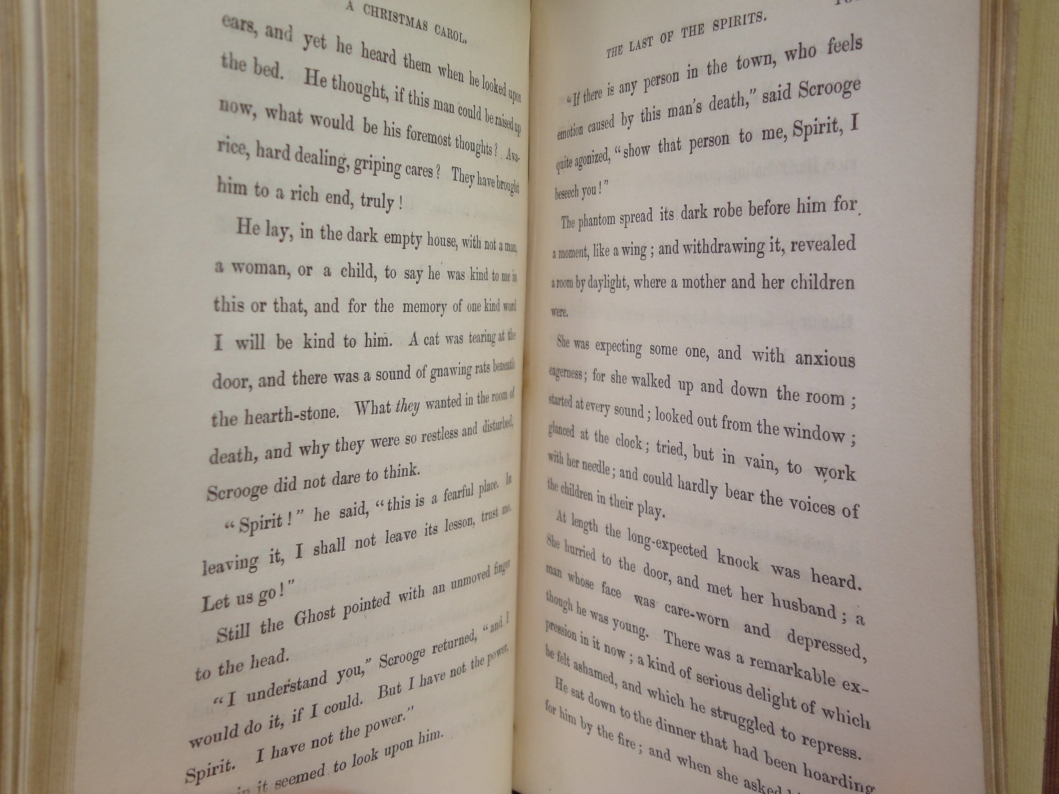 A CHRISTMAS CAROL BY CHARLES DICKENS 1843 SECOND EDITION