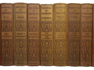 THE NOVELS OF FYODOR DOSTOEVSKY VOLUMES 1-12 TRANS. BY CONSTANCE GARNETT 1915-23