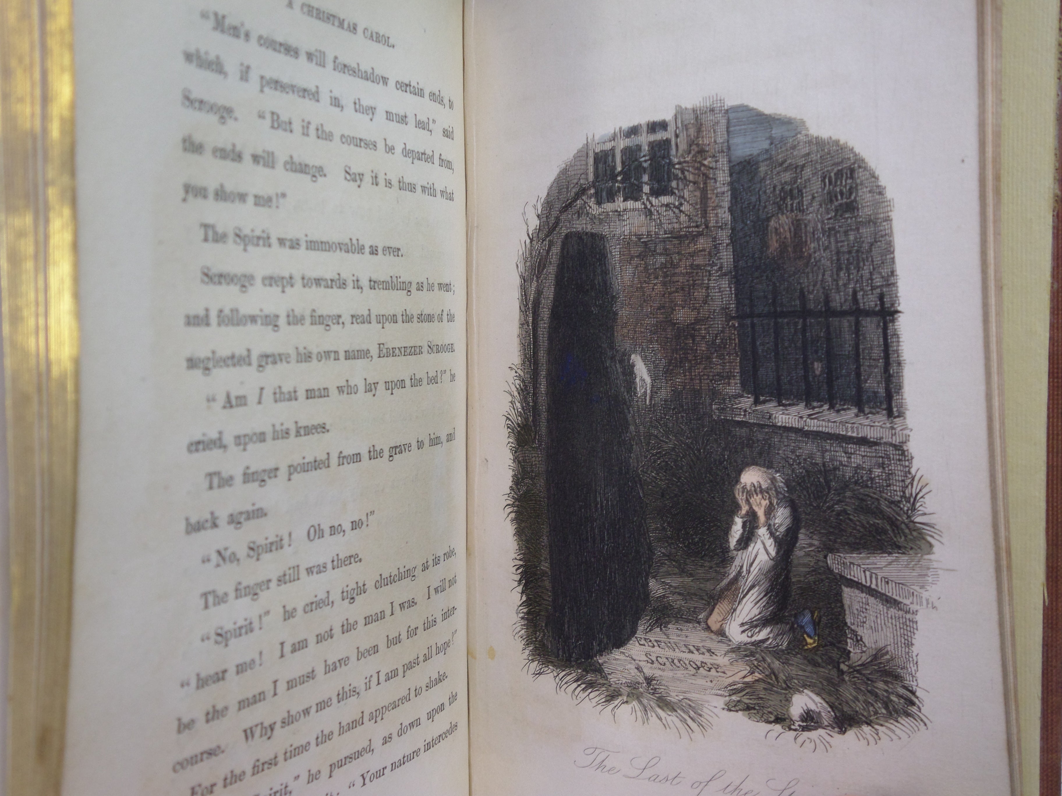 A CHRISTMAS CAROL BY CHARLES DICKENS 1843 SECOND EDITION