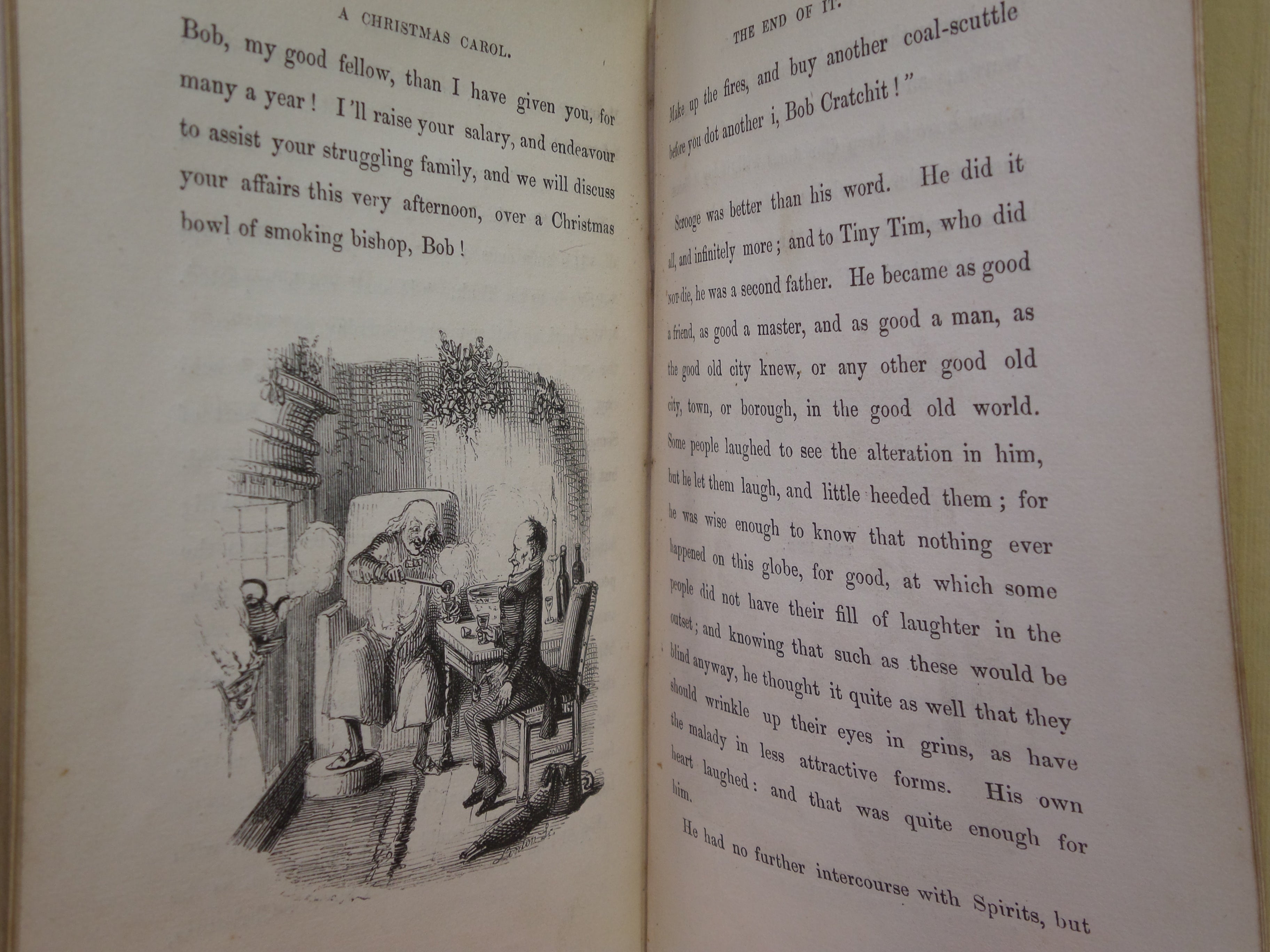A CHRISTMAS CAROL BY CHARLES DICKENS 1843 SECOND EDITION