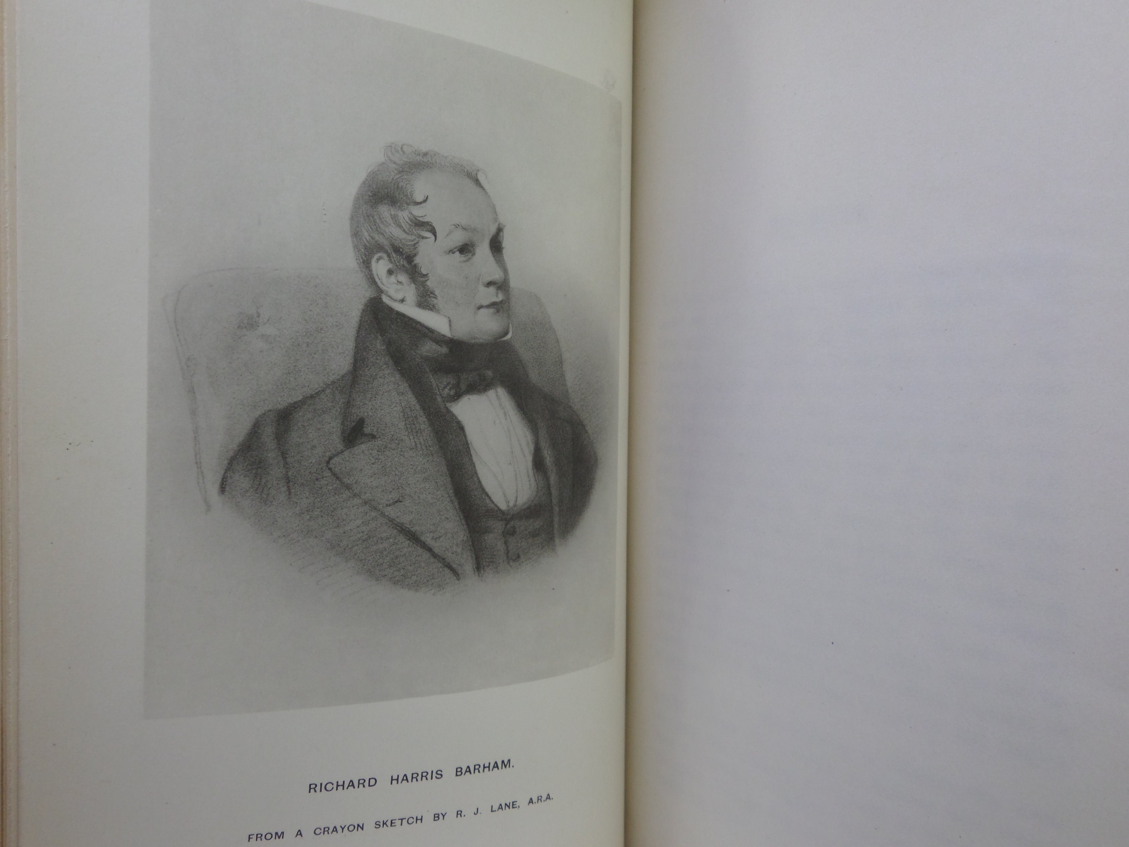 THE INGOLDSBY LEGENDS 1894 LEATHER BOUND BY DENNY IN THREE VOLUMES