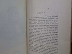 THE INGOLDSBY LEGENDS 1894 LEATHER BOUND BY DENNY IN THREE VOLUMES