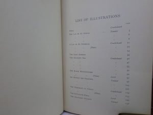 THE INGOLDSBY LEGENDS 1894 LEATHER BOUND BY DENNY IN THREE VOLUMES