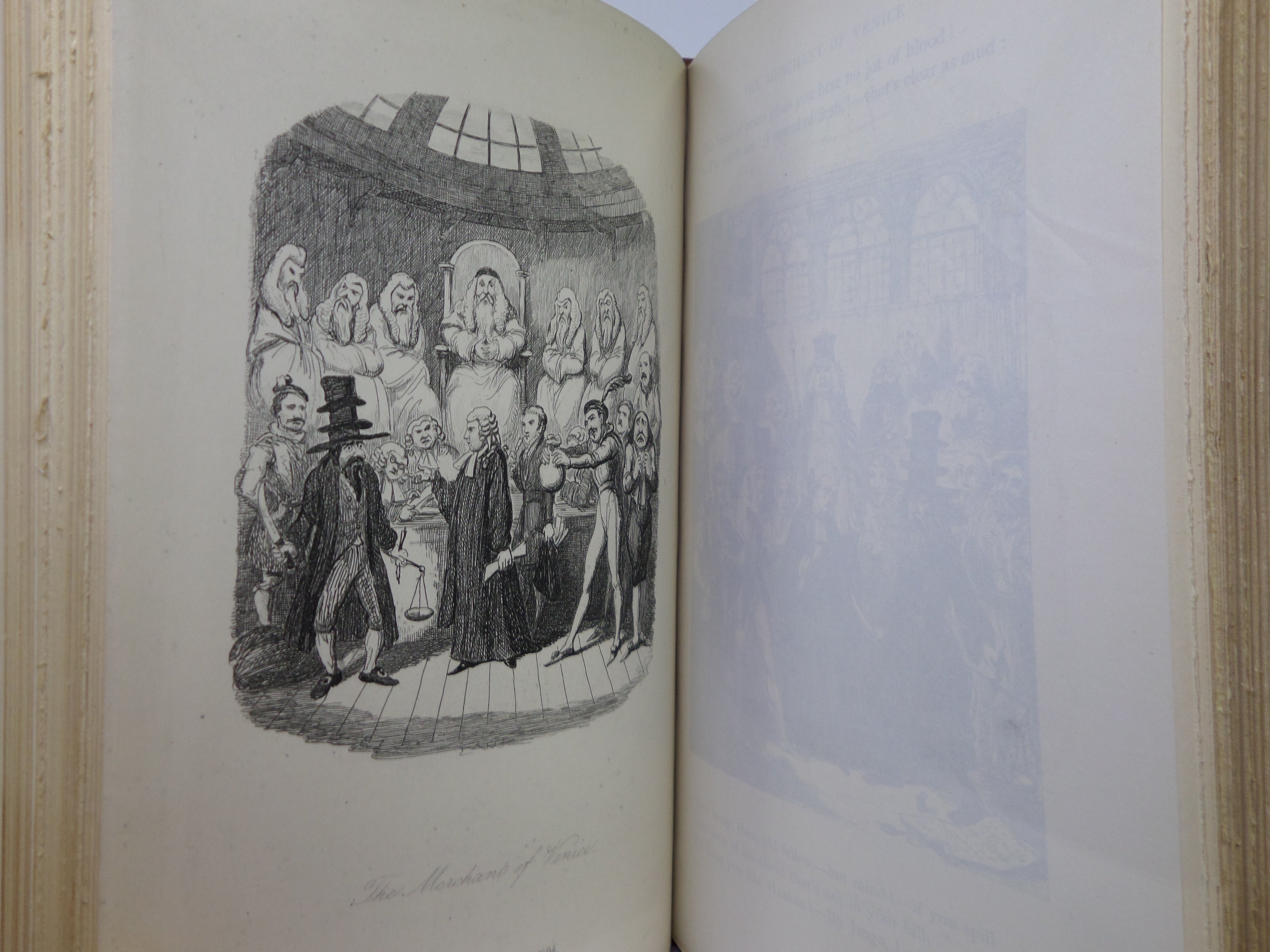 THE INGOLDSBY LEGENDS 1894 LEATHER BOUND BY DENNY IN THREE VOLUMES