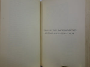 ALICE'S ADVENTURES IN WONDERLAND & THROUGH THE LOOKING-GLASS 1939 LEWIS CARROLL