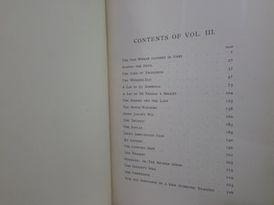 THE INGOLDSBY LEGENDS 1894 LEATHER BOUND BY DENNY IN THREE VOLUMES