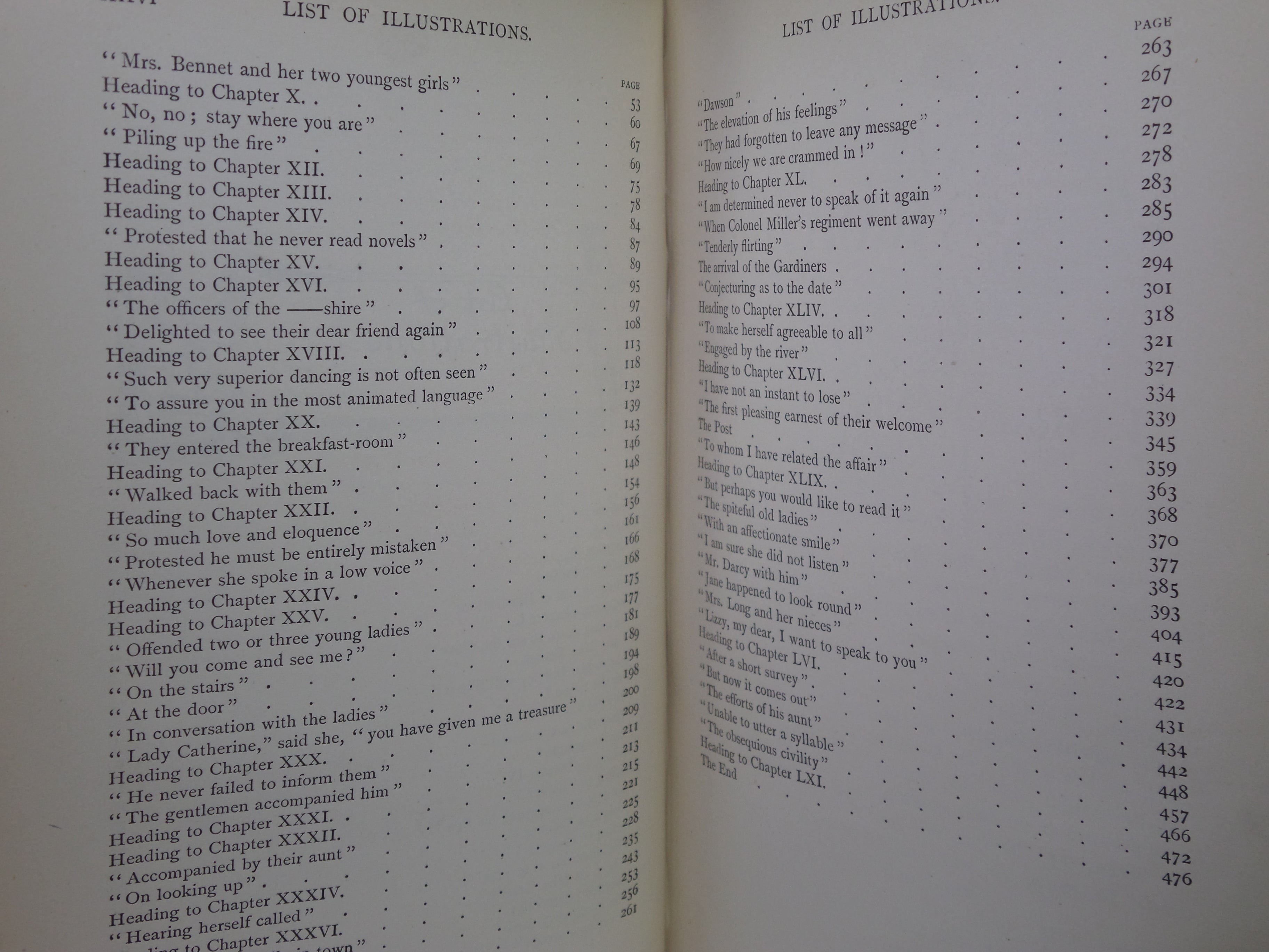 PRIDE AND PREJUDICE BY JANE AUSTEN 1894 FIRST PEACOCK EDITION, HUGH THOMSON ILLS