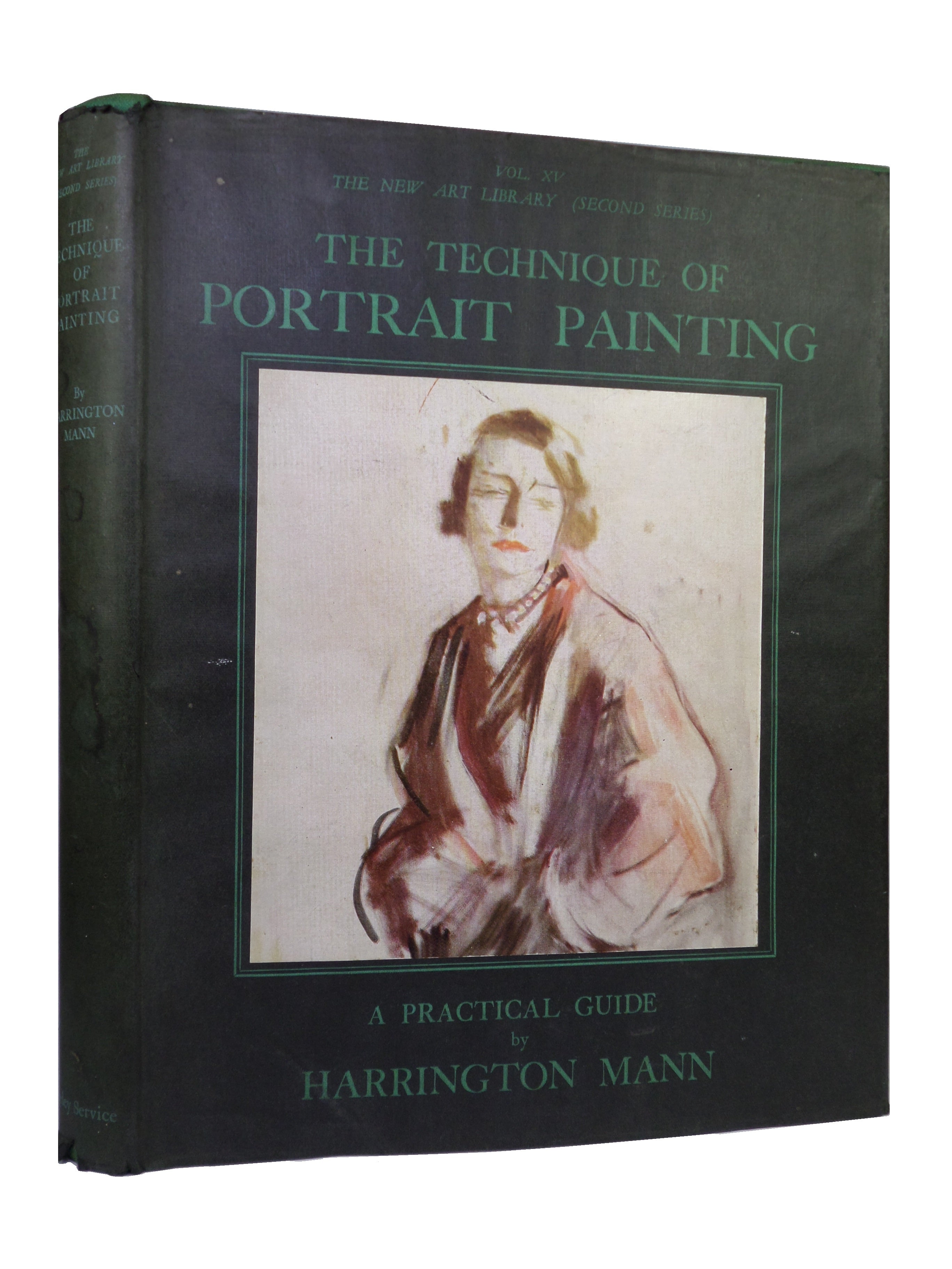 THE TECHNIQUE OF PORTRAIT PAINTING BY HARRINGTON MANN 1933 FIRST EDITION