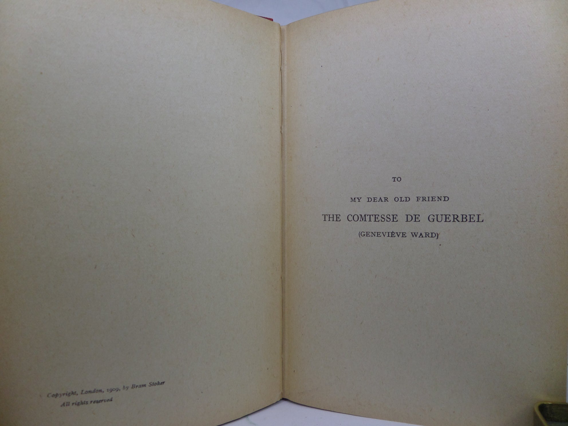 THE LADY OF THE SHROUD BY BRAM STOKER 1909