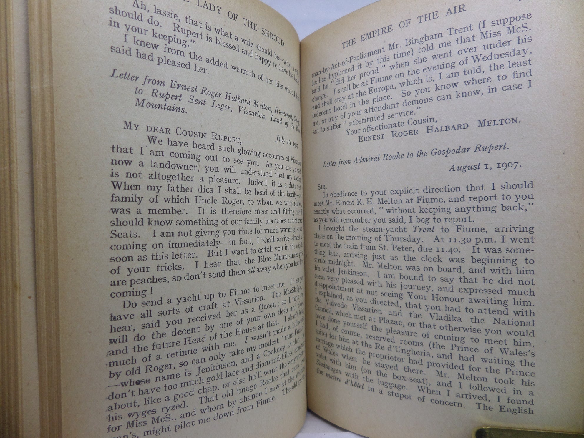 THE LADY OF THE SHROUD BY BRAM STOKER 1909