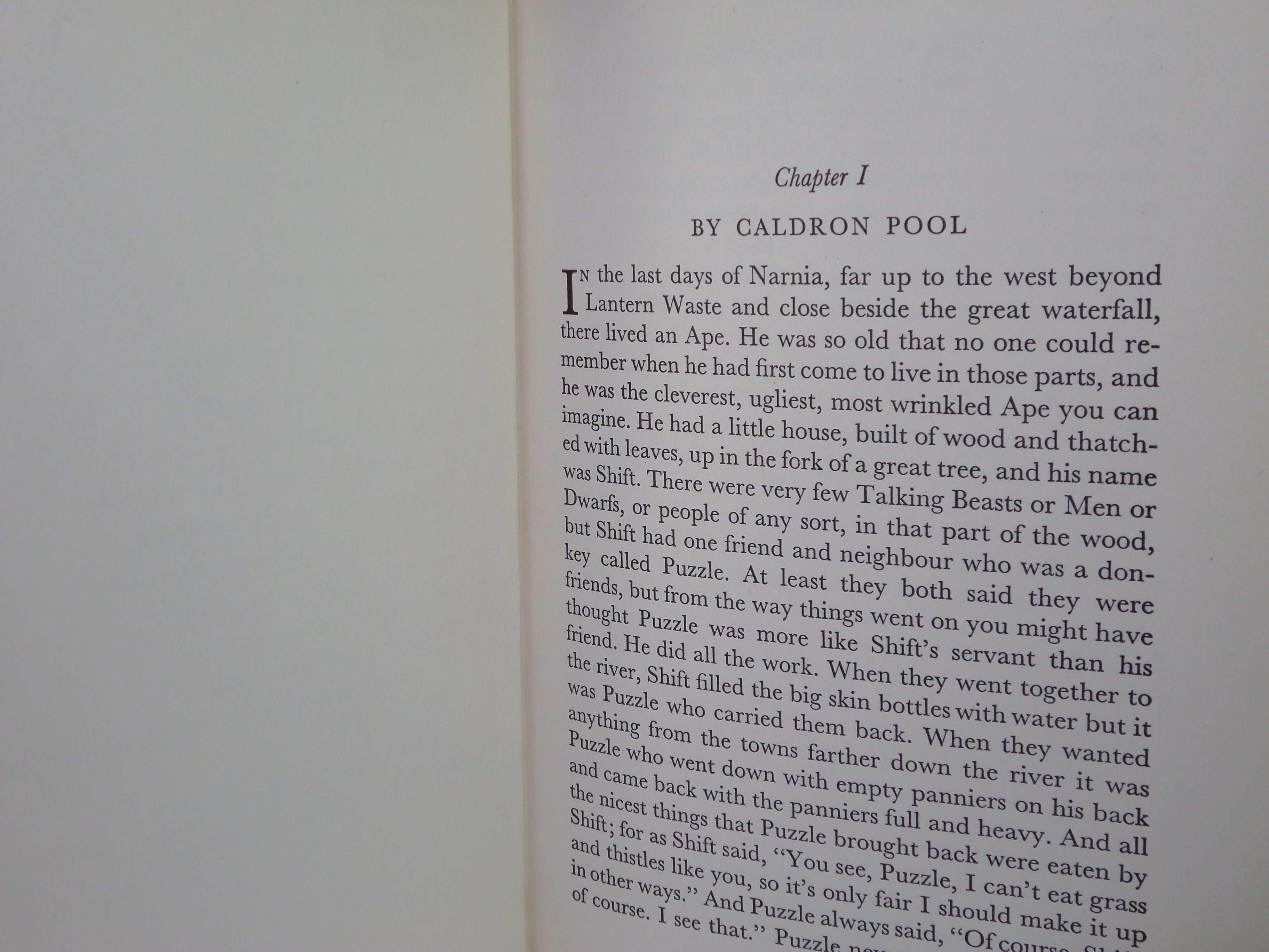 THE LAST BATTLE BY C. S. LEWIS 1961