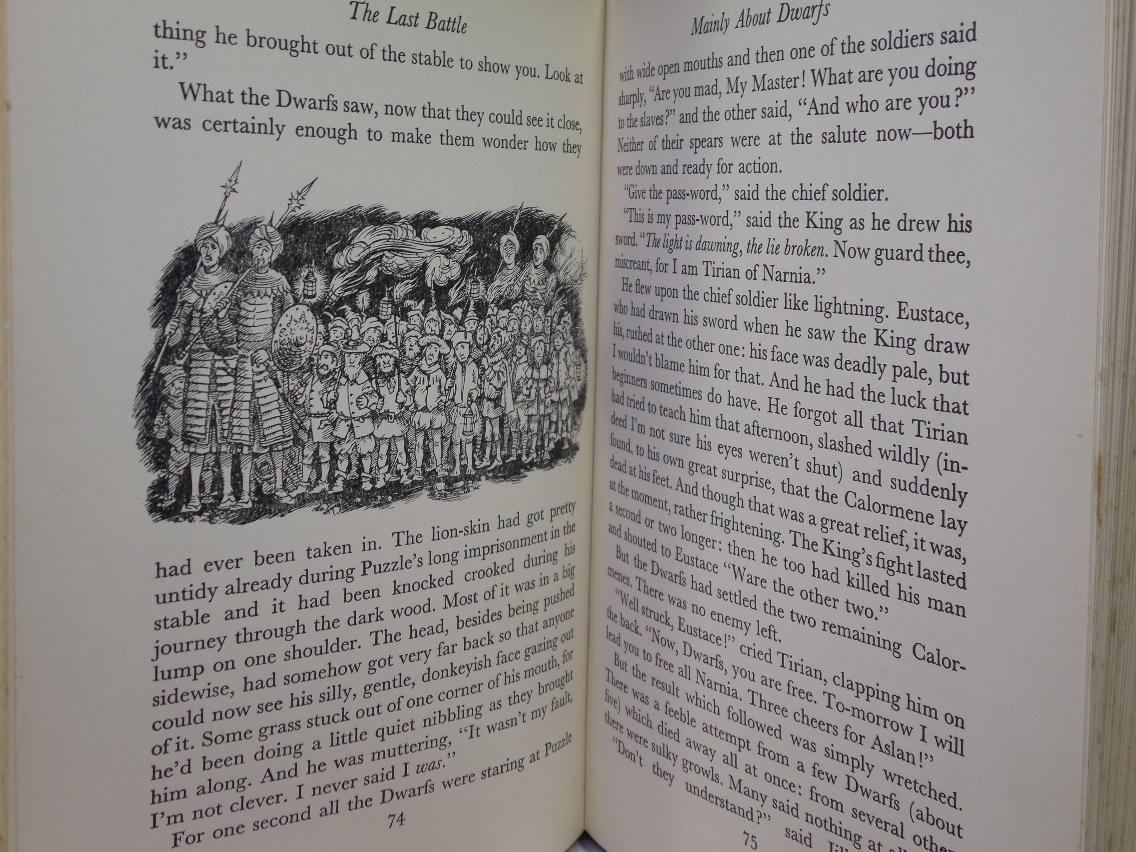 THE LAST BATTLE BY C. S. LEWIS 1961