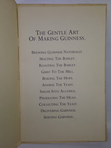 THE GENTLE ART OF MAKING GUINNESS RARE BOOKLET JOHN IRELAND