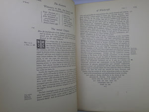 THE DISCOVERIE OF WITCHCRAFT BY REGINALD SCOT BEING A REPRINT OF THE FIRST EDITION, EDITED BY BRINSLEY NICHOLSON 1886 LEATHER-BOUND
