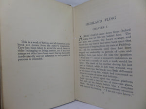 HIGHLAND FLING BY NANCY MITFORD 1931 FIRST EDITION