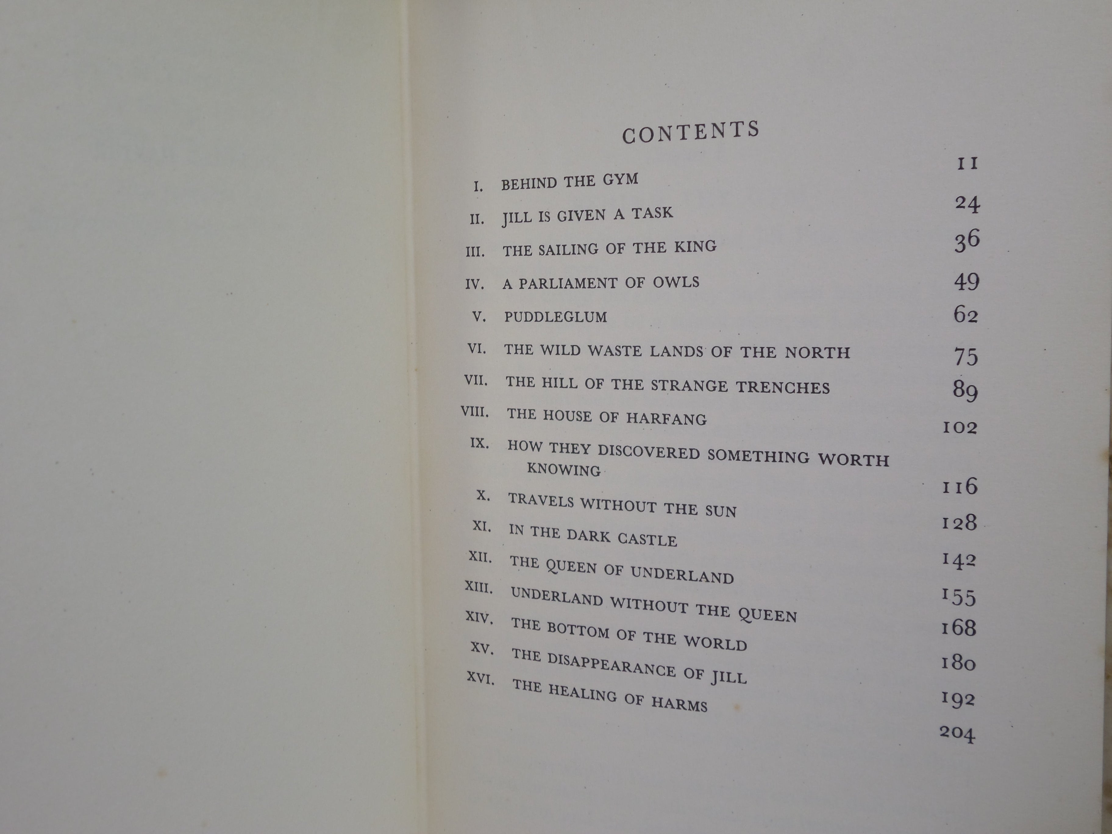 THE SILVER CHAIR BY C. S. LEWIS 1964