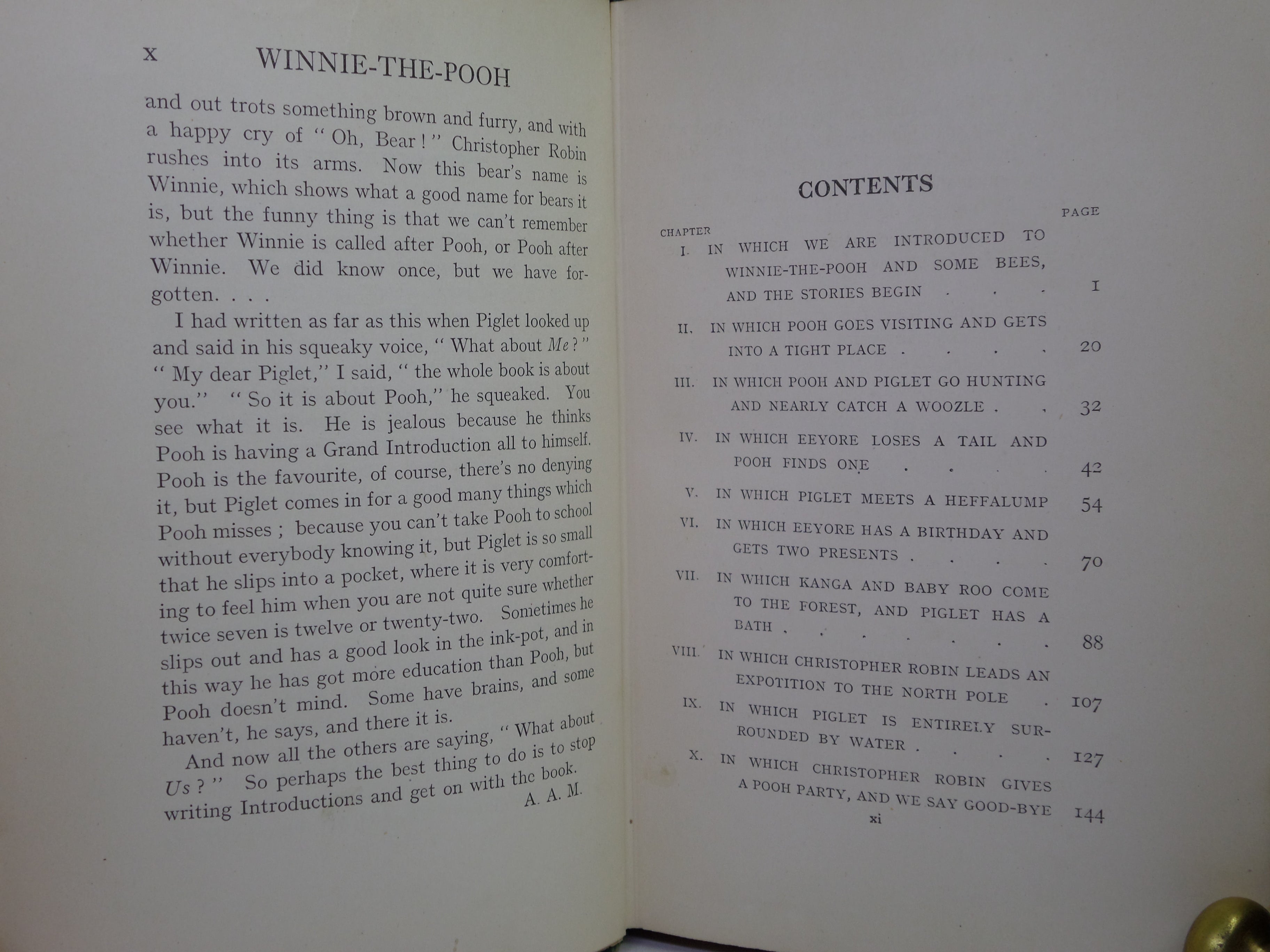 WINNIE-THE-POOH BY A. A. MILNE 1926 FIRST EDITION