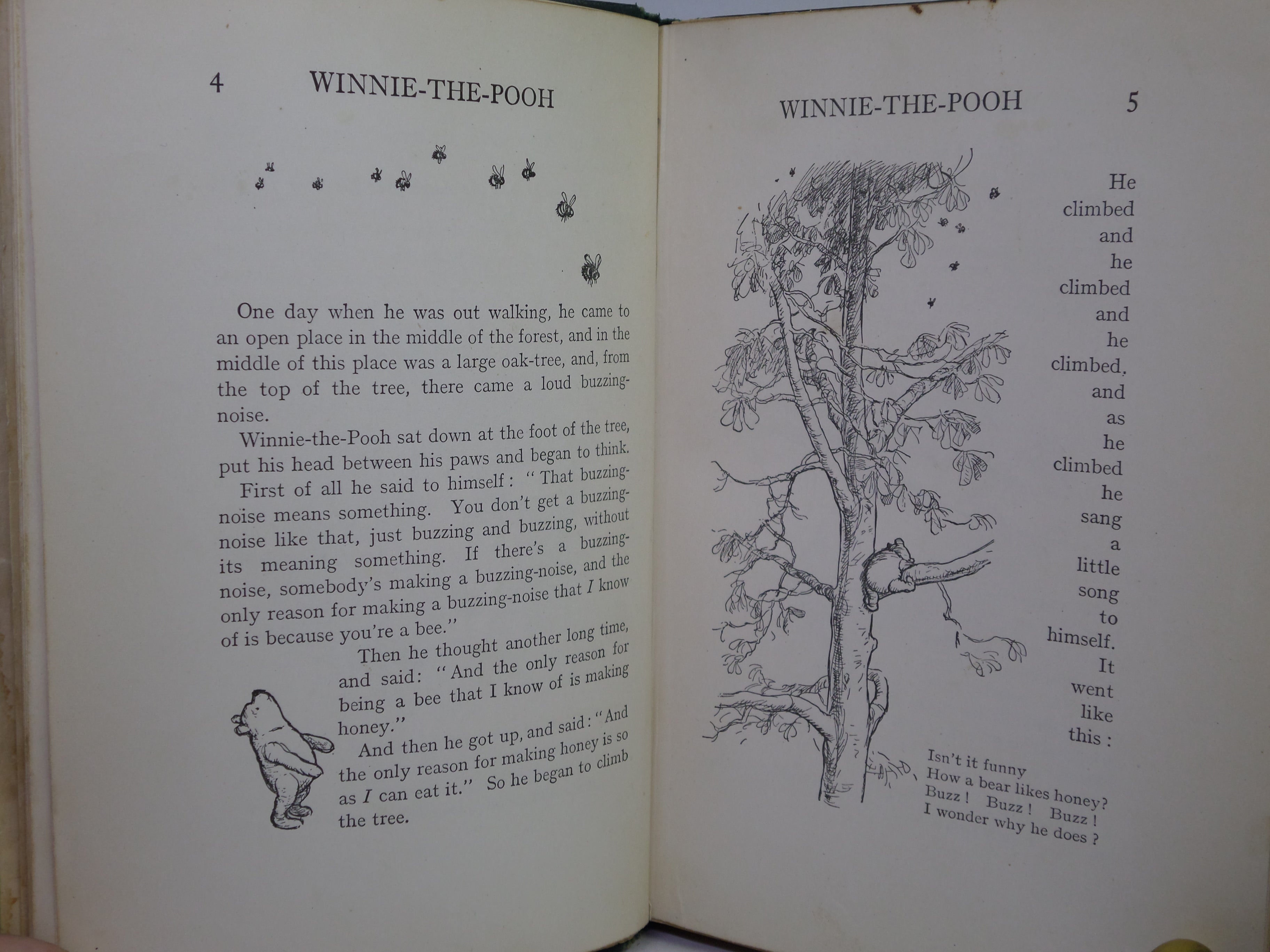 WINNIE-THE-POOH BY A. A. MILNE 1926 FIRST EDITION