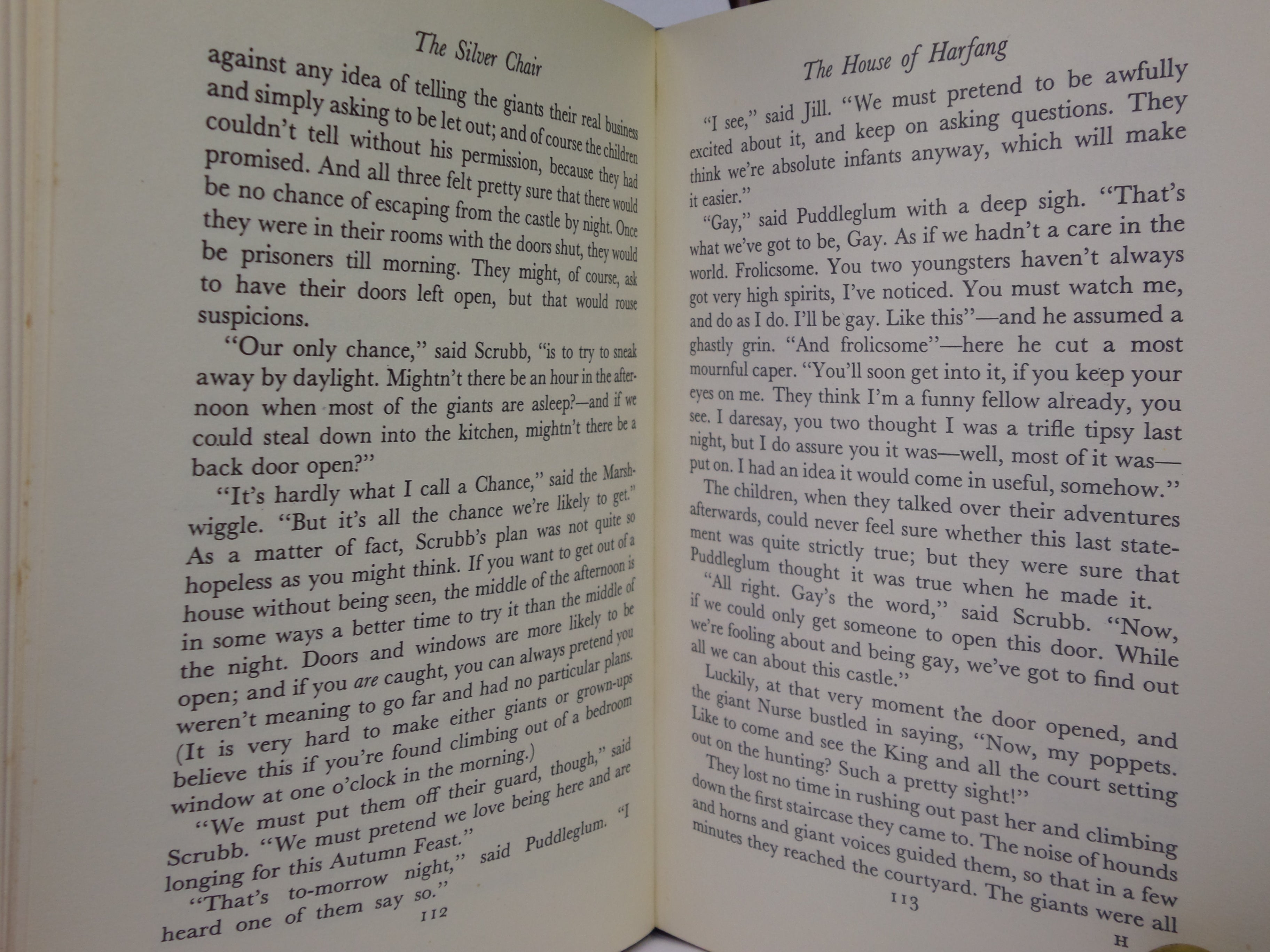 THE SILVER CHAIR BY C. S. LEWIS 1964