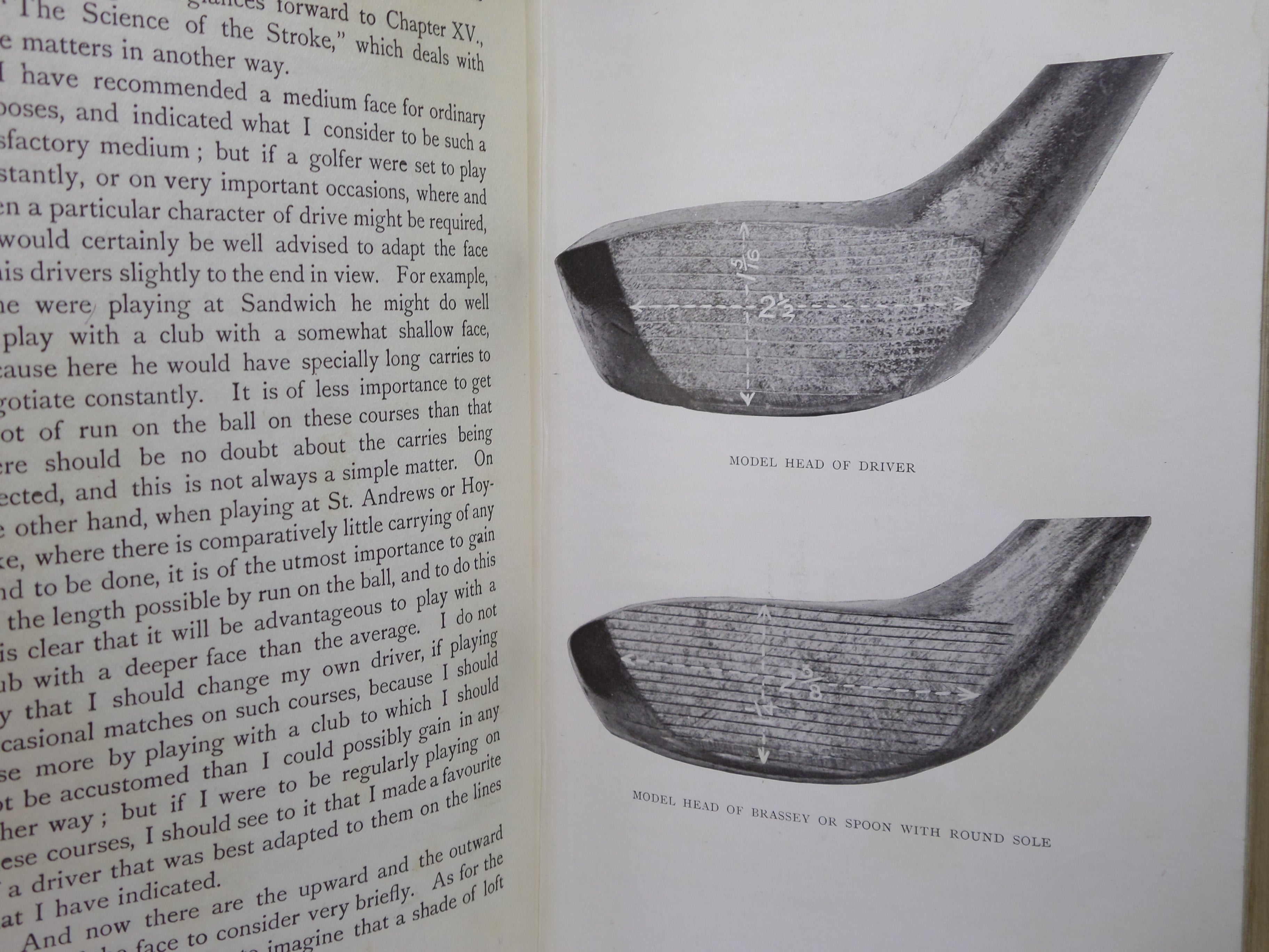 ADVANCED GOLF BY JAMES BRAID 1908 FIRST EDITION