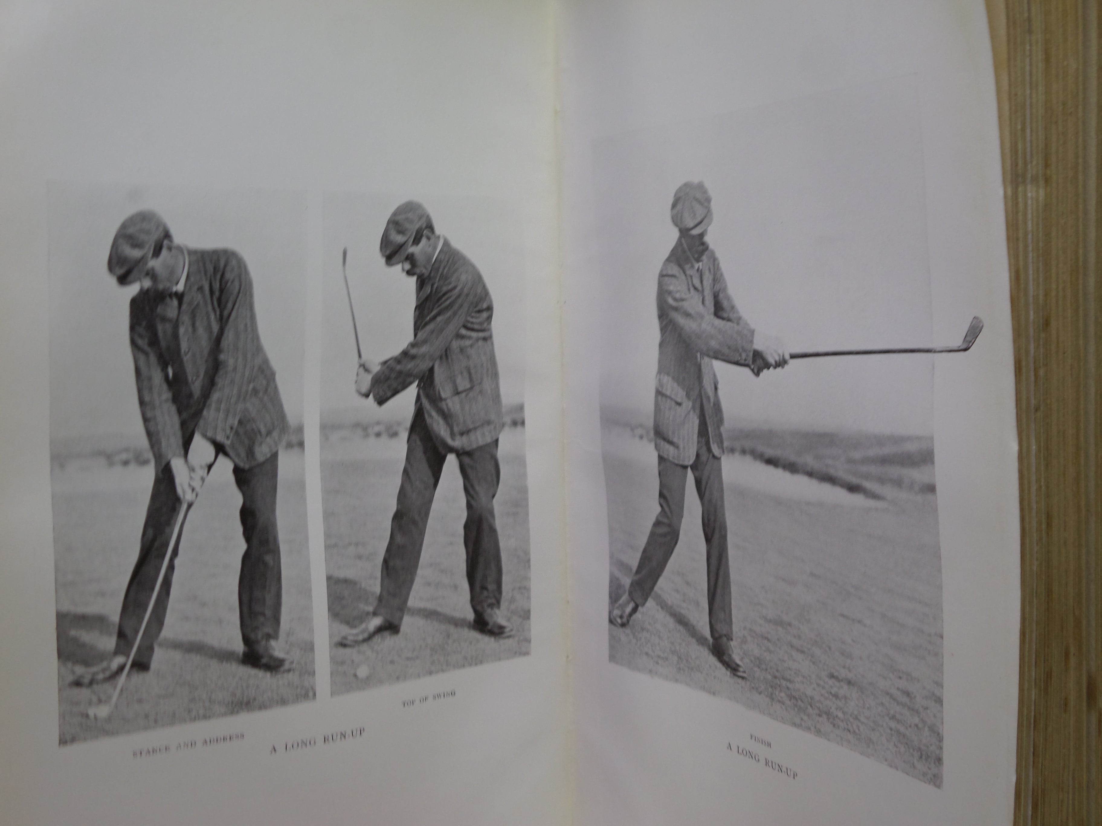 ADVANCED GOLF BY JAMES BRAID 1908 FIRST EDITION