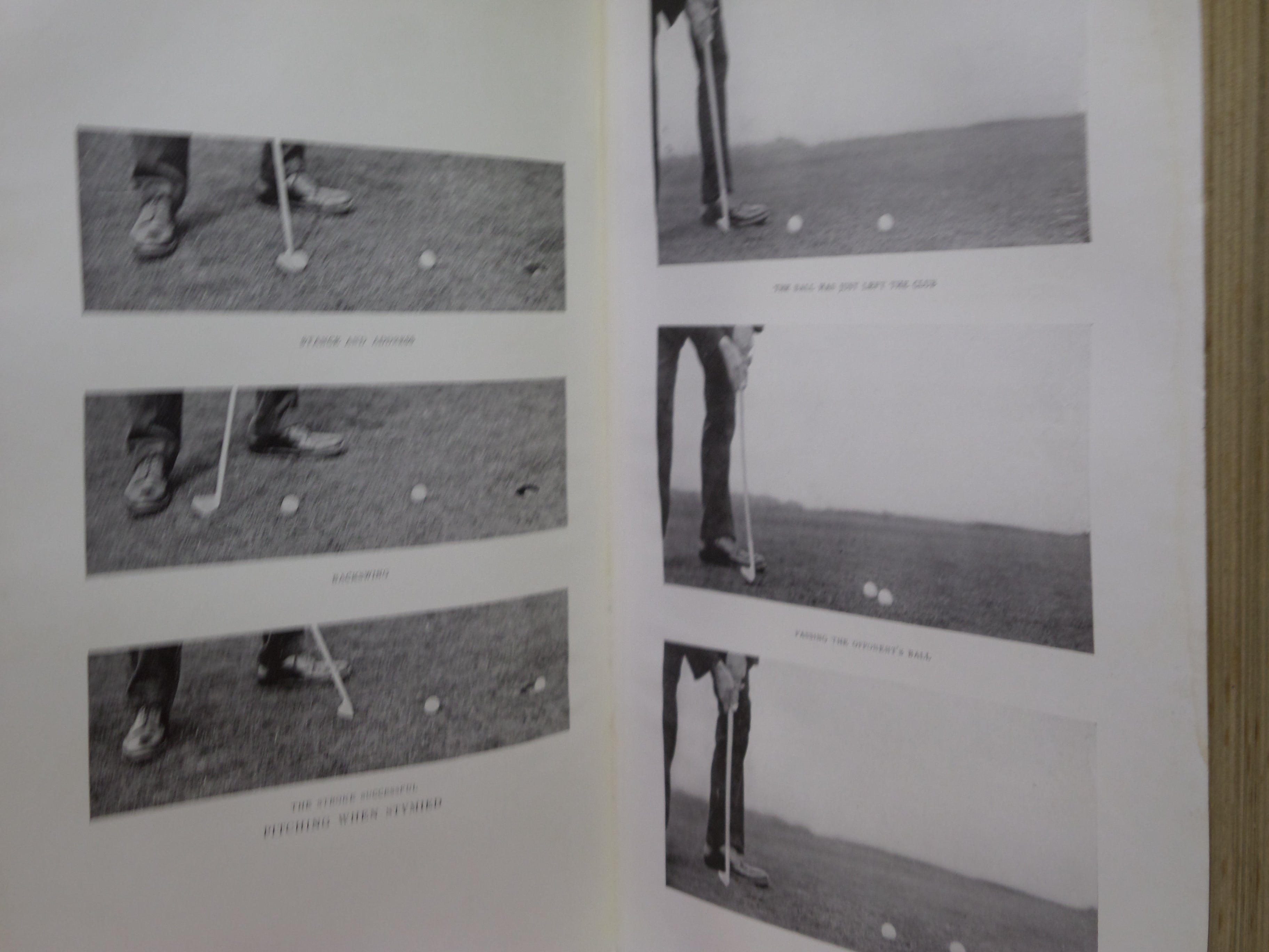 ADVANCED GOLF BY JAMES BRAID 1908 FIRST EDITION