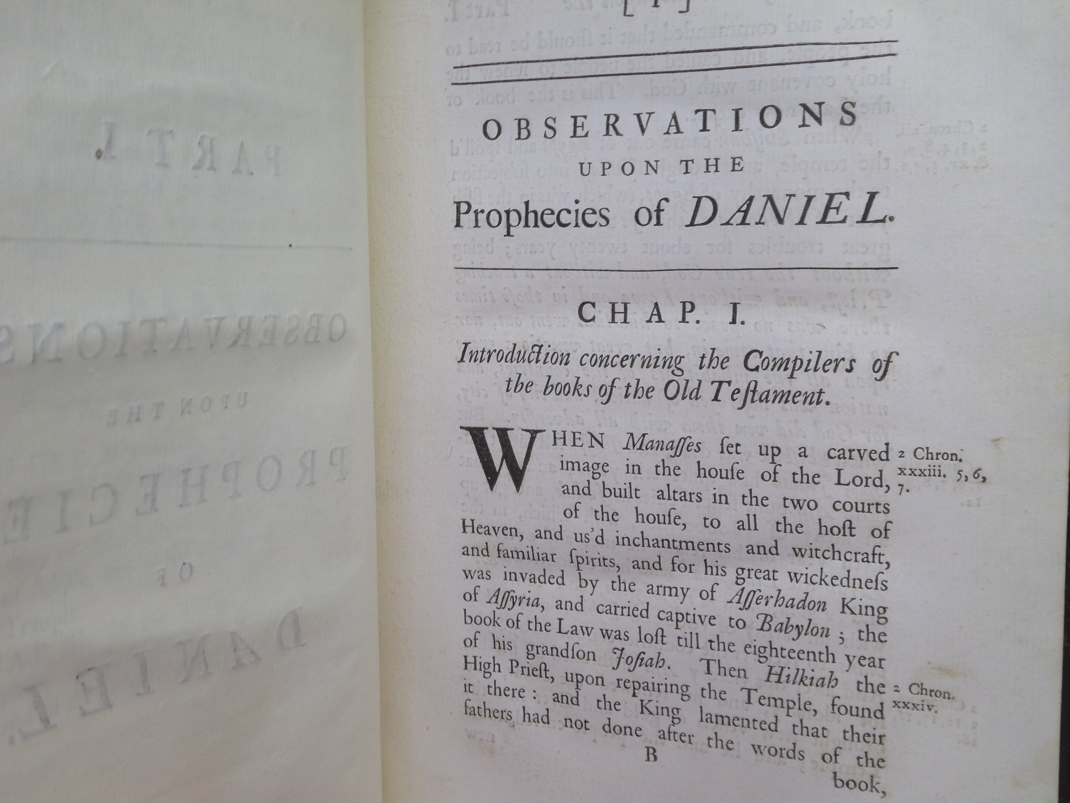 OBSERVATIONS UPON THE PROPHECIES OF DANIEL 1733 SIR ISAAC NEWTON FIRST EDITION