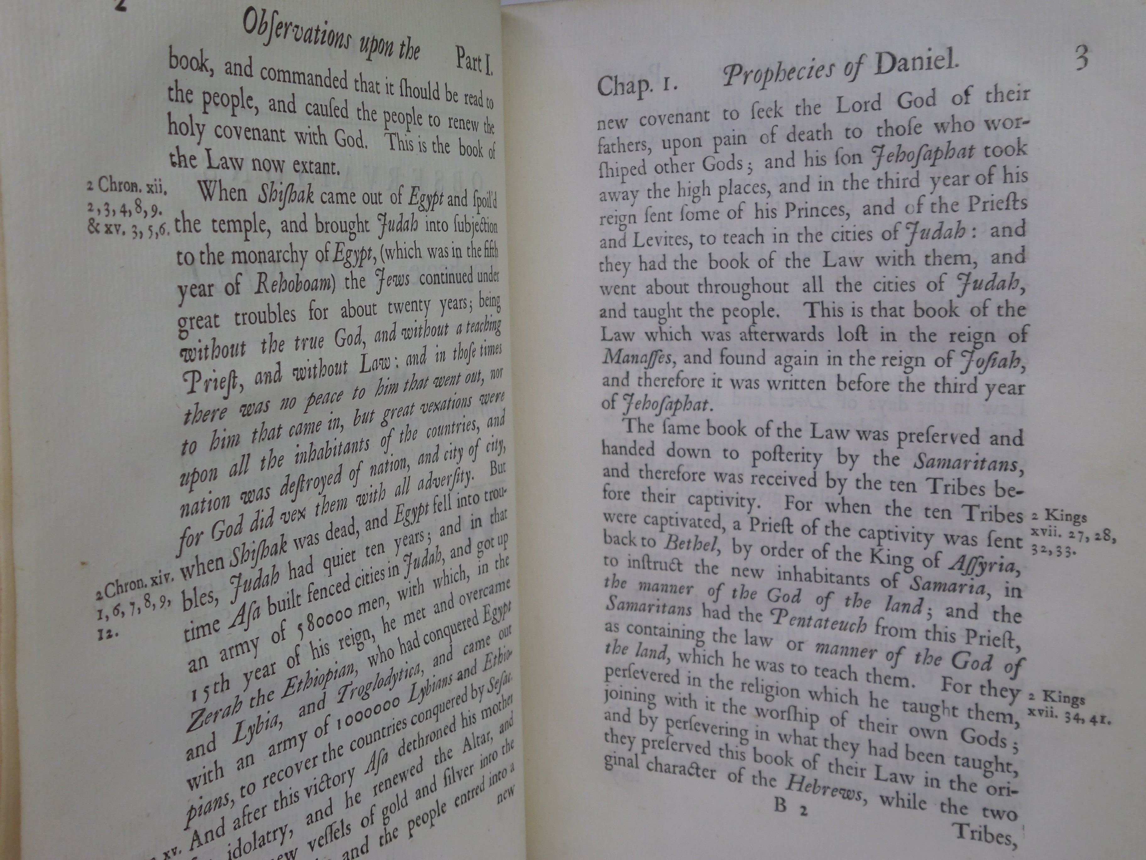 OBSERVATIONS UPON THE PROPHECIES OF DANIEL 1733 SIR ISAAC NEWTON FIRST EDITION