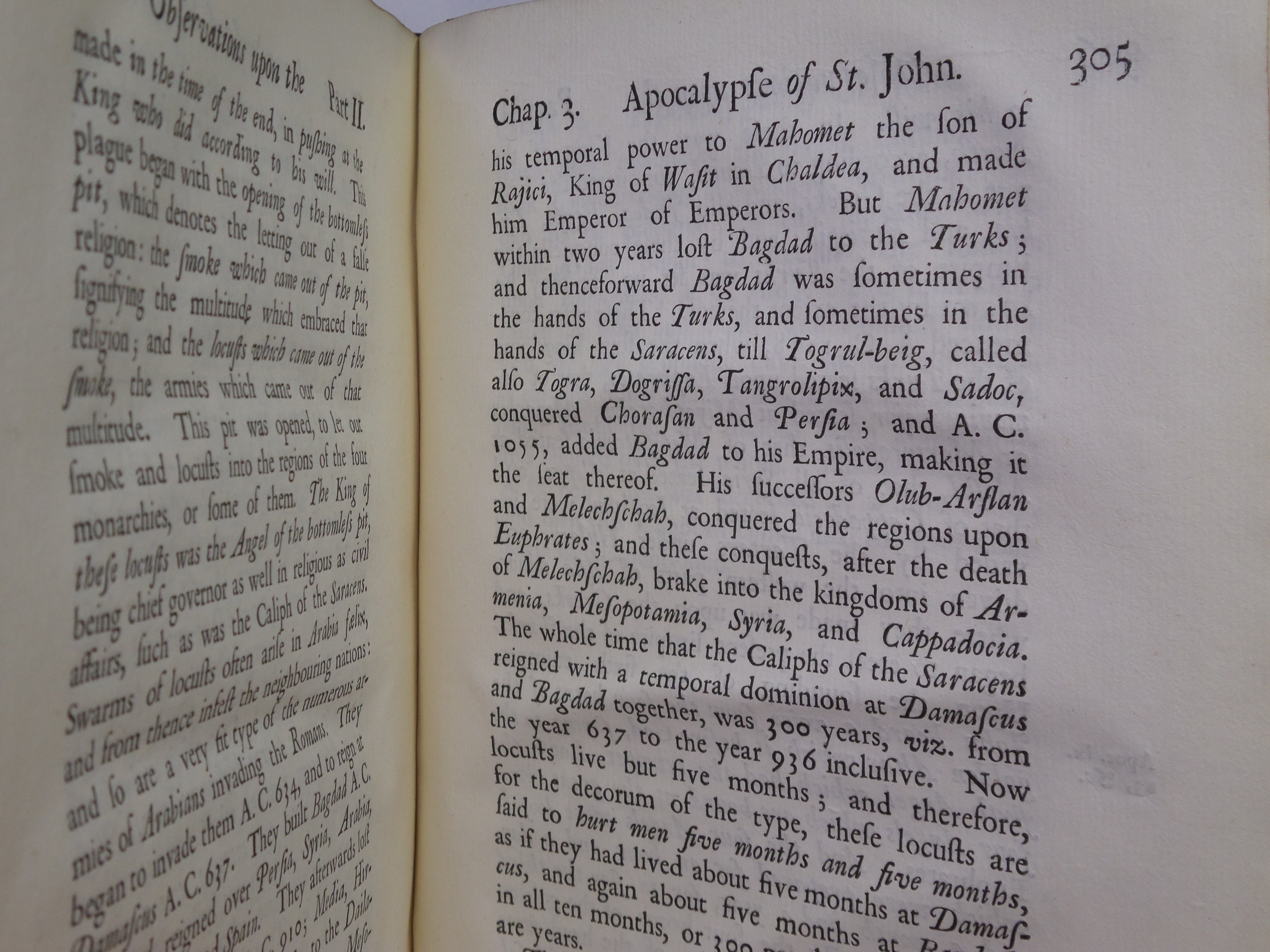 OBSERVATIONS UPON THE PROPHECIES OF DANIEL 1733 SIR ISAAC NEWTON FIRST EDITION