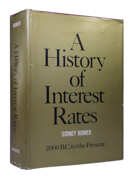 開店記念セール！ SIDNEY BY RATES INTEREST OF HISTORY A HOMER FIRST 1963 洋書
