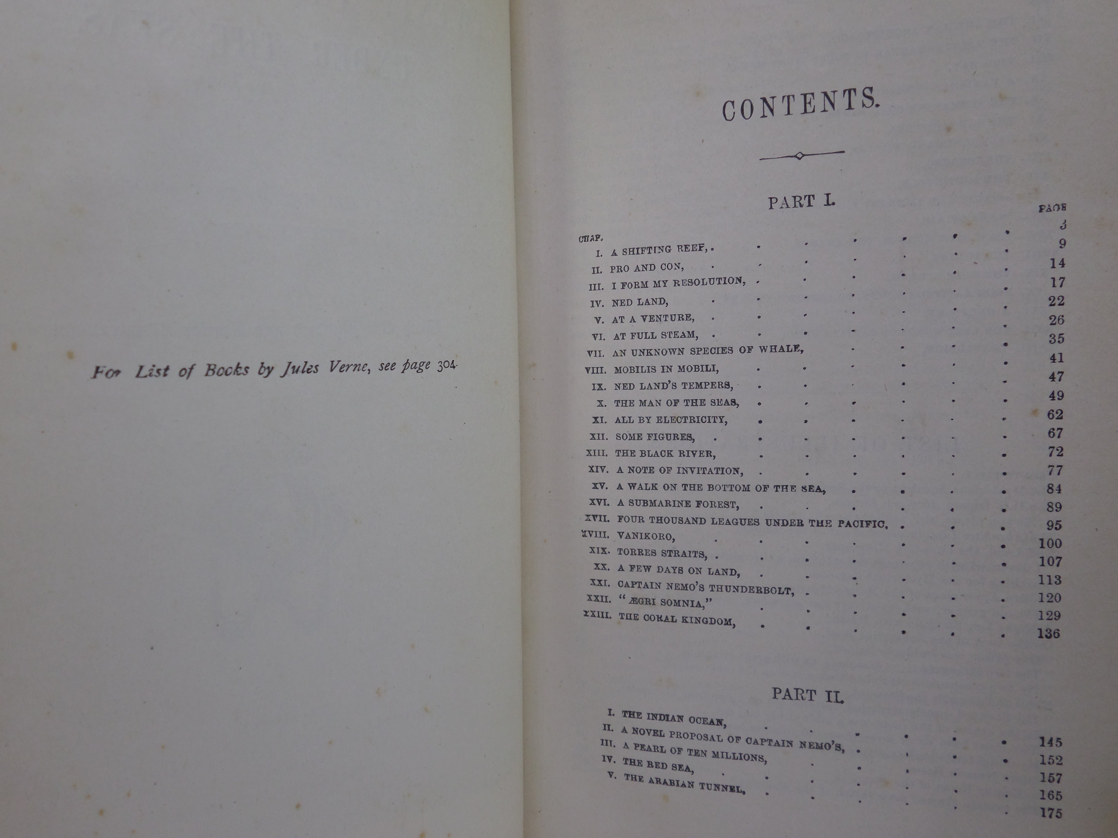 TWENTY THOUSAND LEAGUES UNDER THE SEAS BY JULES VERNE C. 1896