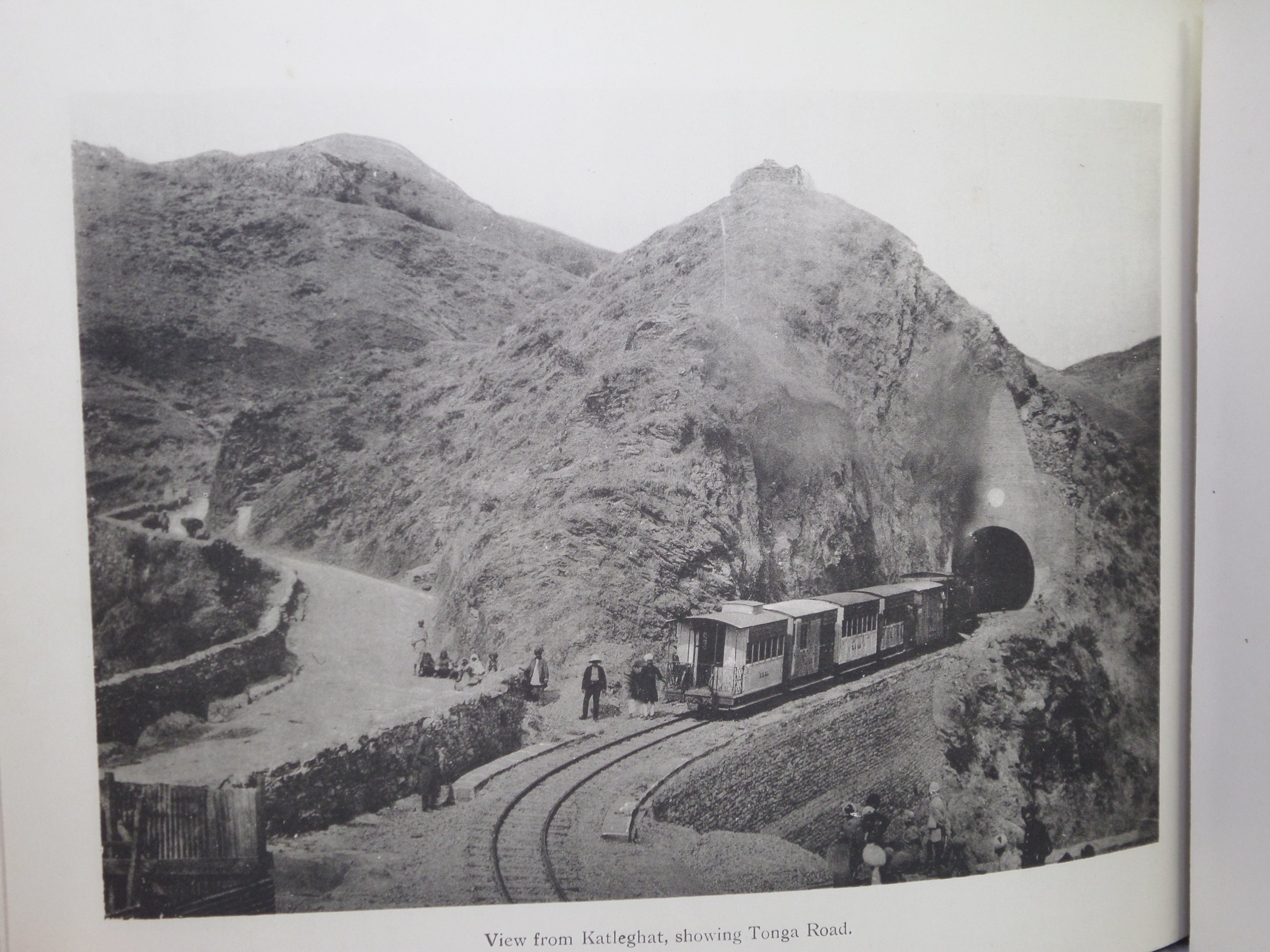 VIEW ALBUM OF SIMLA AND KALKA SIMLA RAILWAY C.1900 FIRST EDITION