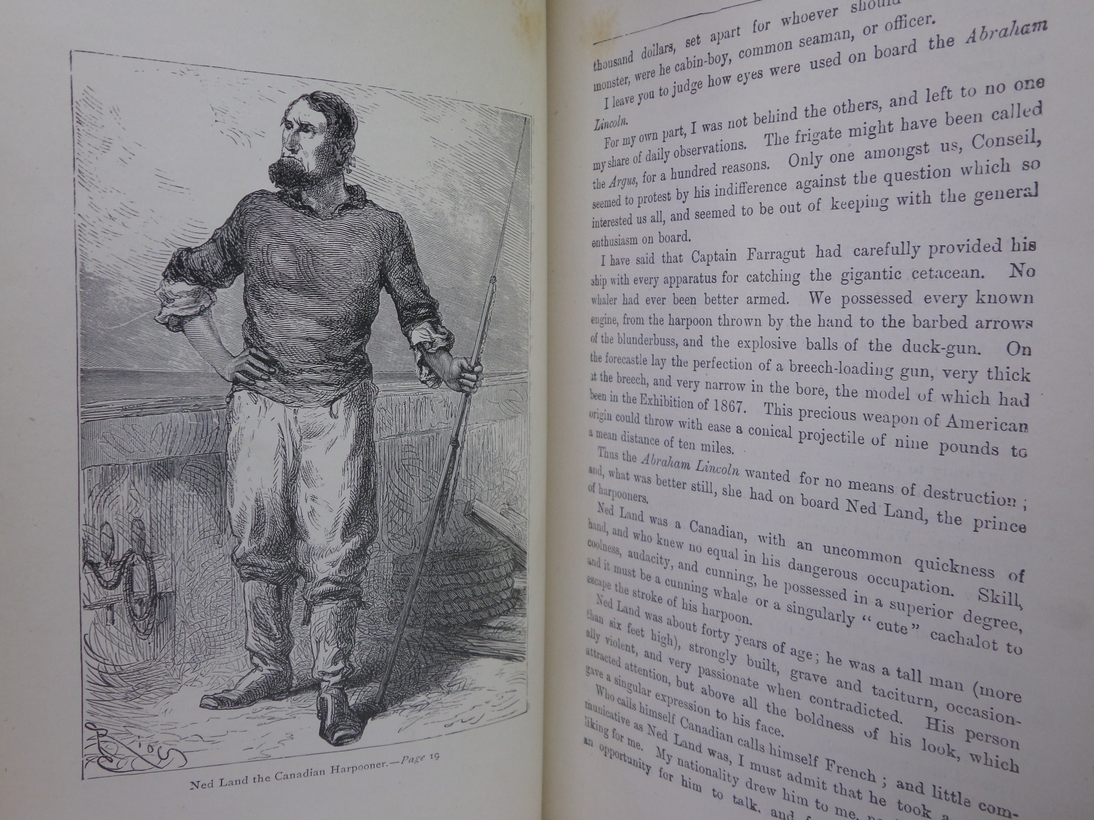 TWENTY THOUSAND LEAGUES UNDER THE SEAS BY JULES VERNE C. 1896