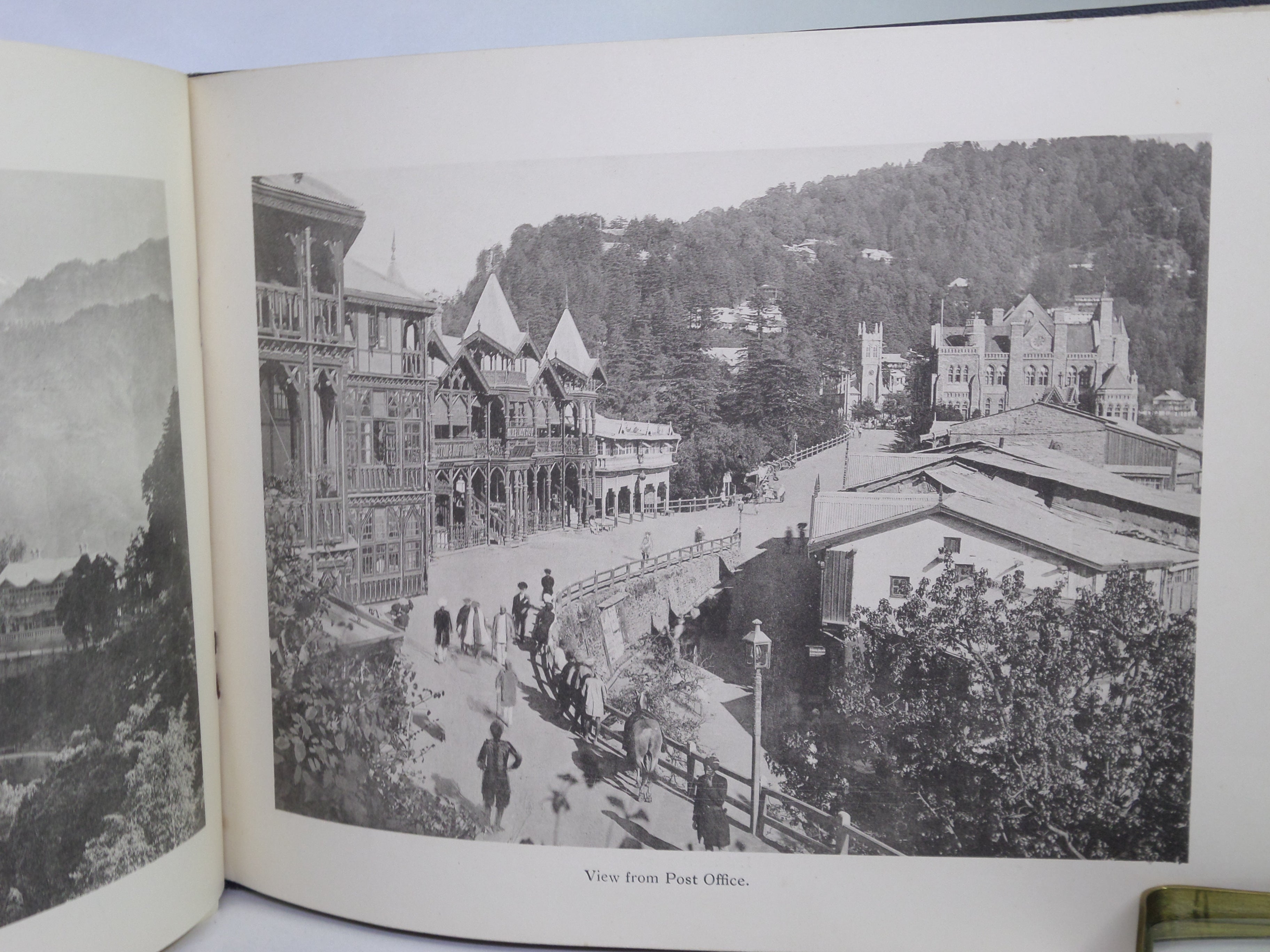 VIEW ALBUM OF SIMLA AND KALKA SIMLA RAILWAY C.1900 FIRST EDITION