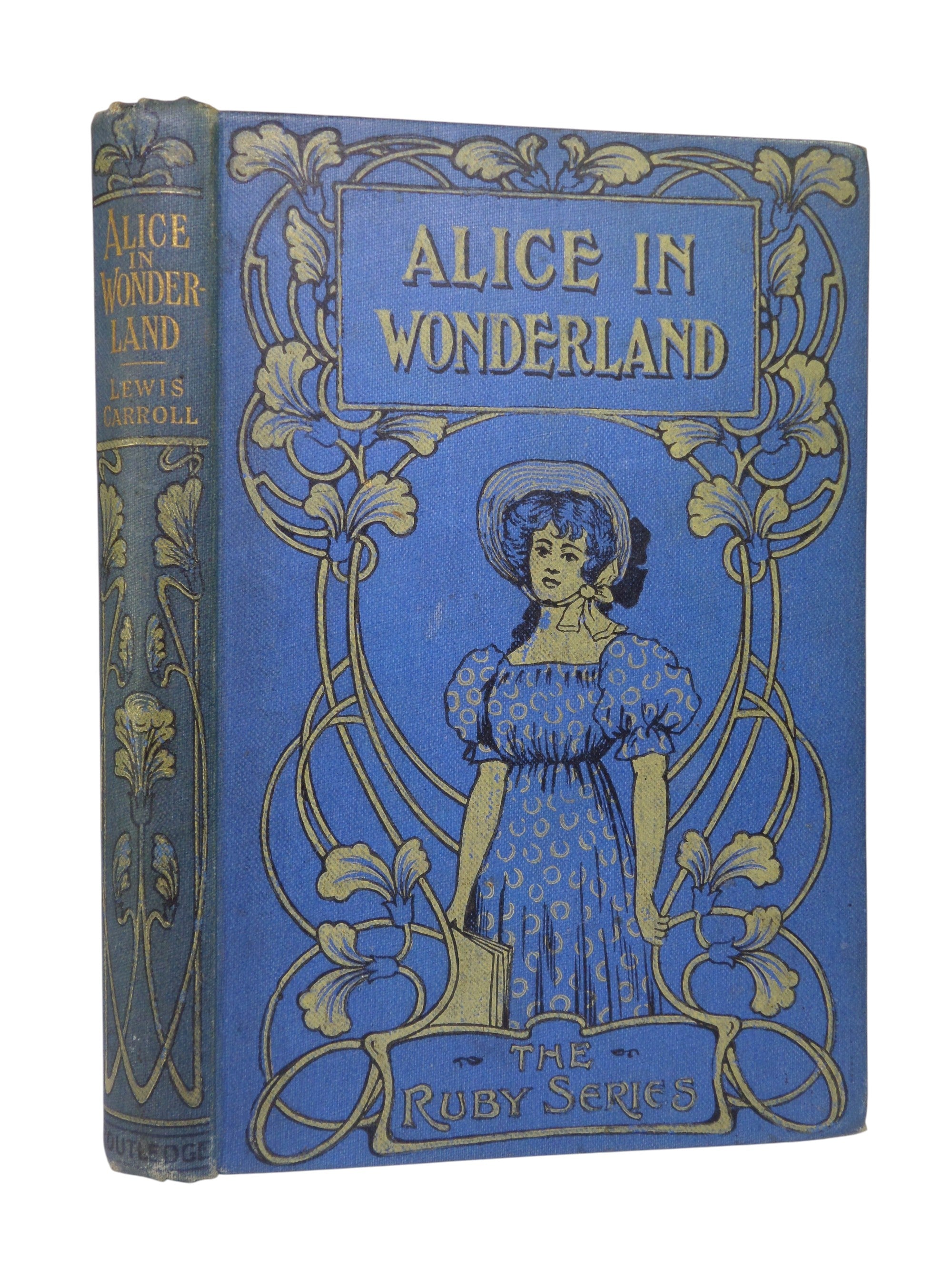 ALICE'S ADVENTURES IN WONDERLAND BY LEWIS CARROLL 1907 THOMAS MAYBANK ILLUSTRATIONS