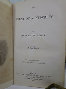 THE COUNT OF MONTE-CRISTO BY ALEXANDRE DUMAS 1871 ILLUSTRATED