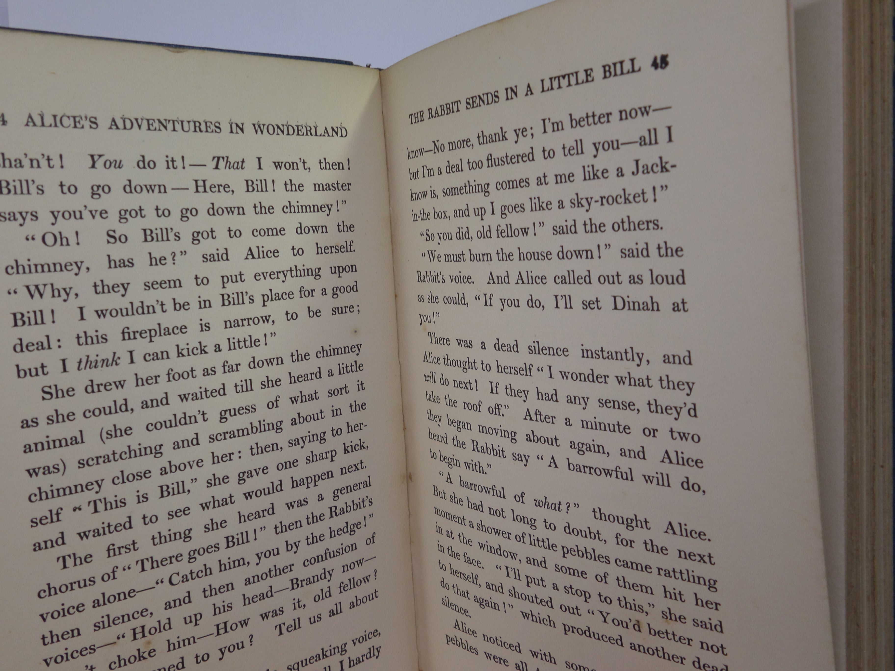 ALICE'S ADVENTURES IN WONDERLAND BY LEWIS CARROLL 1907 THOMAS MAYBANK ILLUSTRATIONS