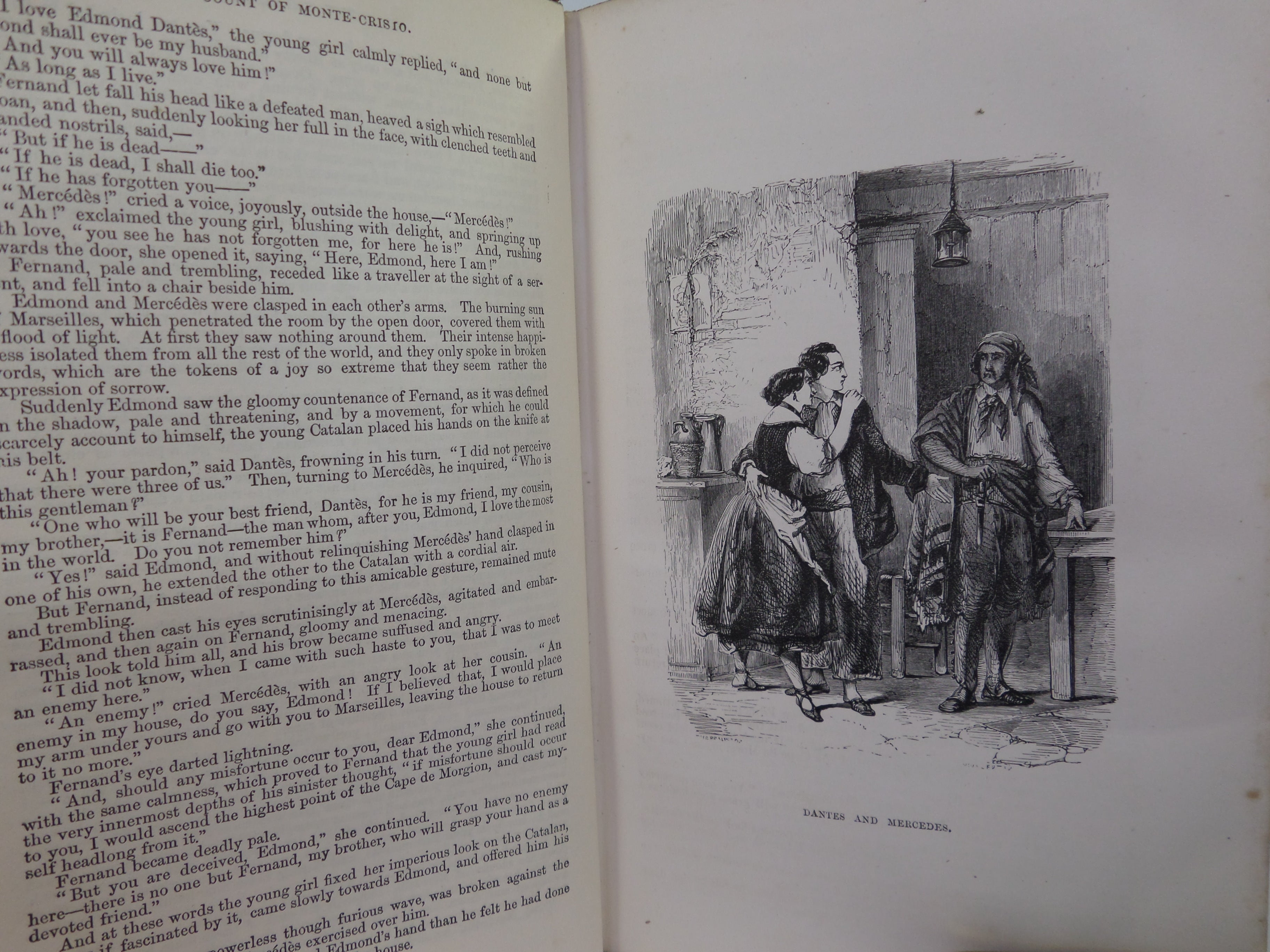 THE COUNT OF MONTE-CRISTO BY ALEXANDRE DUMAS 1871 ILLUSTRATED
