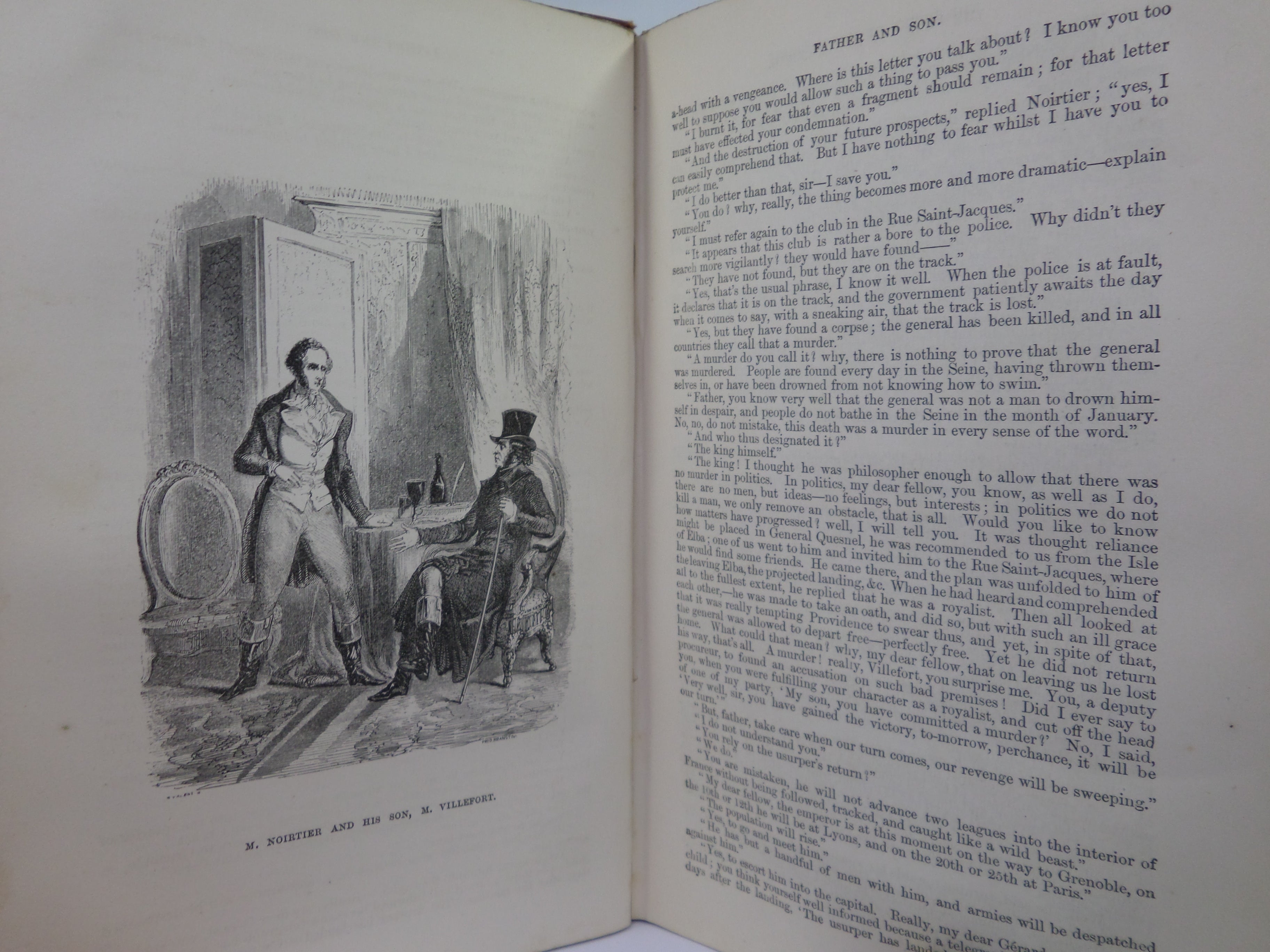 THE COUNT OF MONTE-CRISTO BY ALEXANDRE DUMAS 1871 ILLUSTRATED