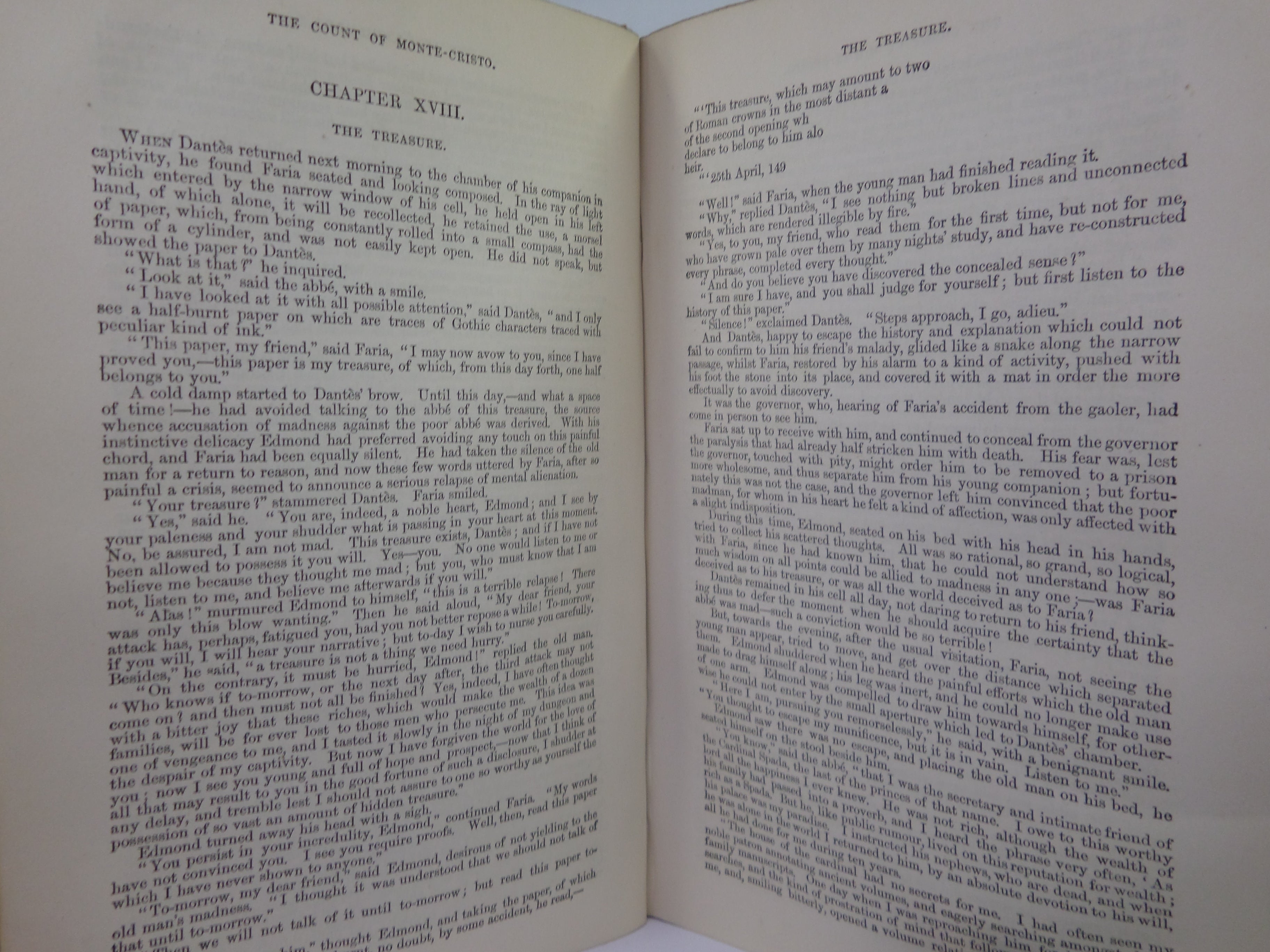 THE COUNT OF MONTE-CRISTO BY ALEXANDRE DUMAS 1871 ILLUSTRATED