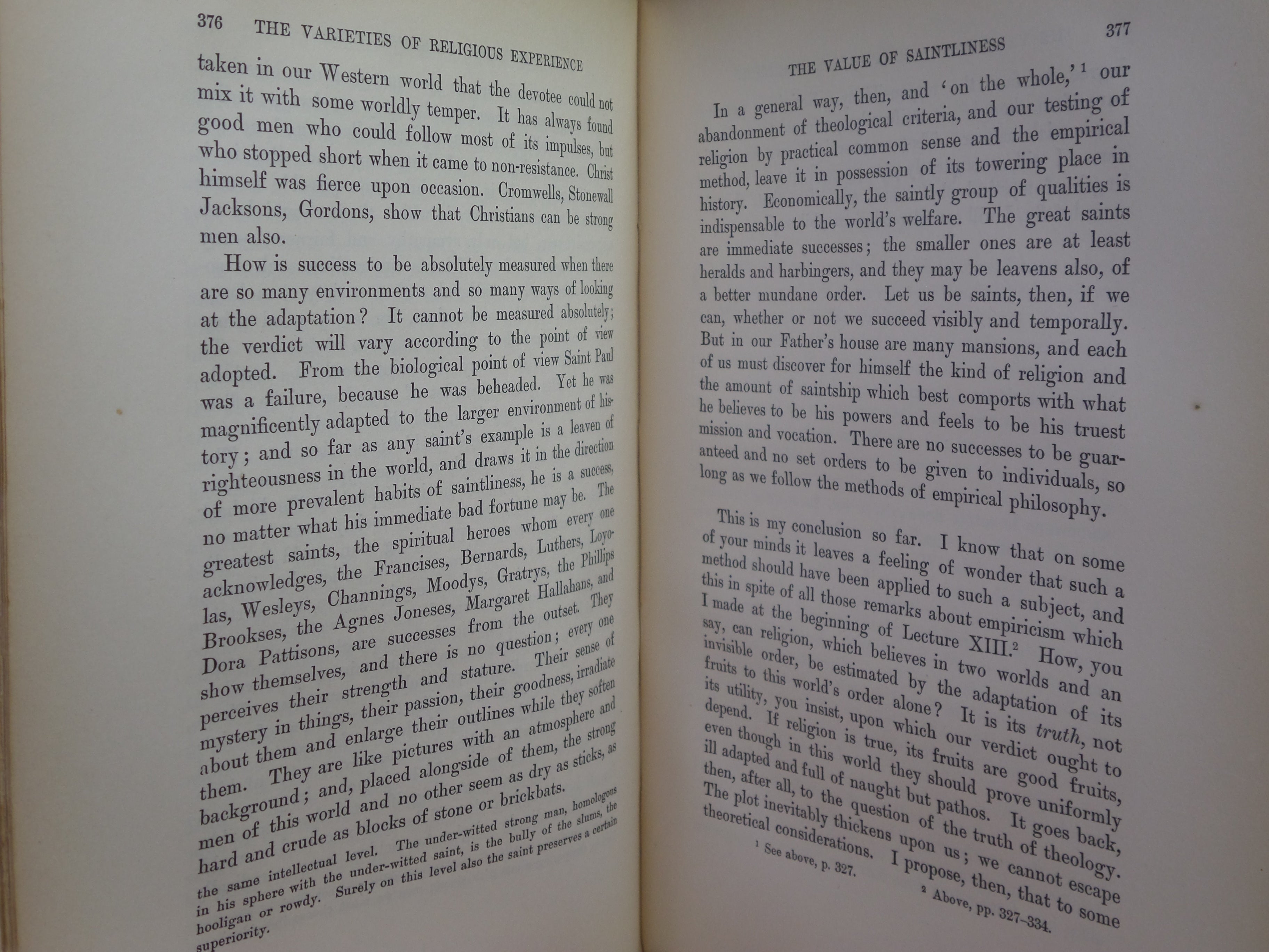 THE VARIETIES OF RELIGIOUS EXPERIENCE BY WILLIAM JAMES 1902 FIRST EDITION